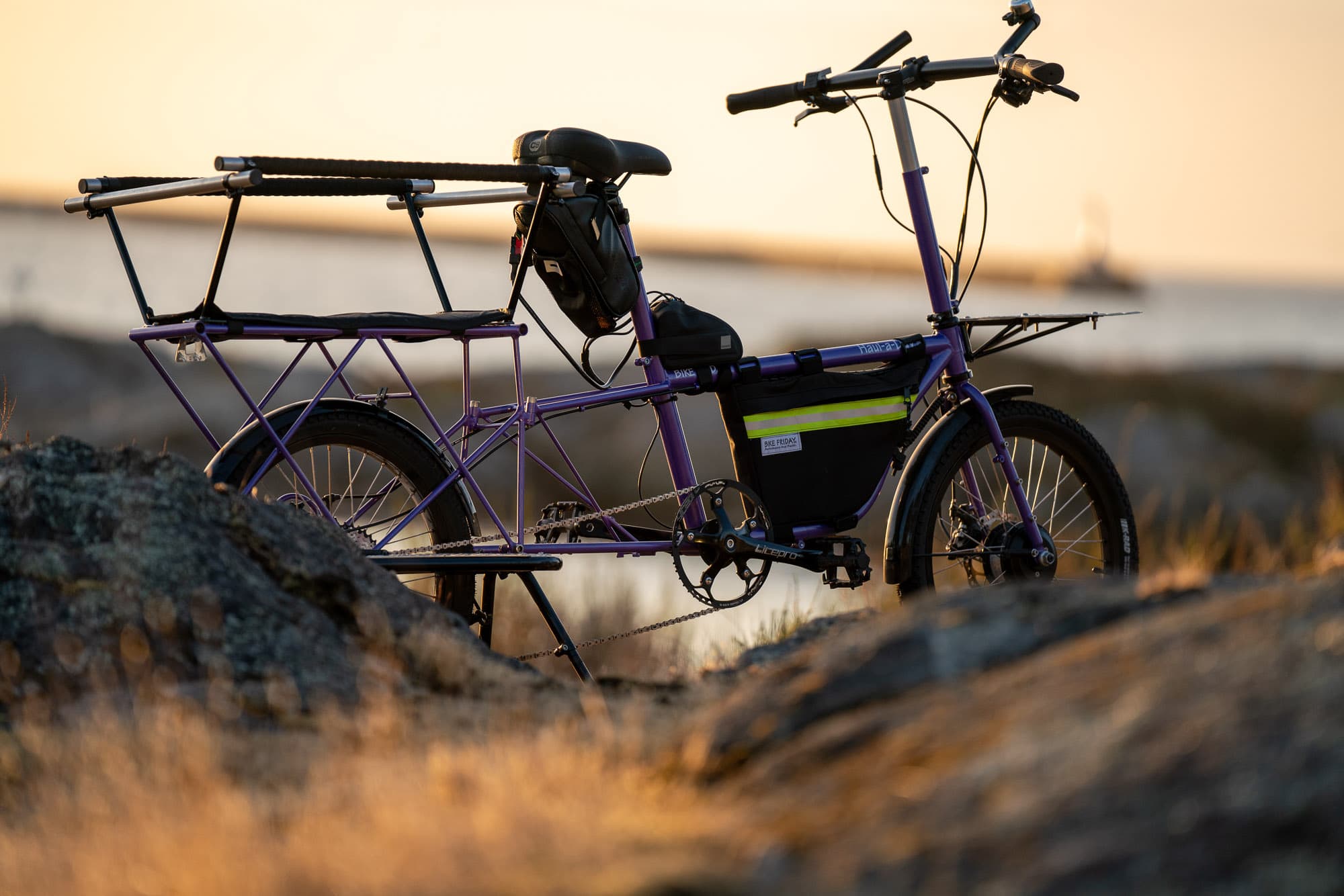 bike with ocean view