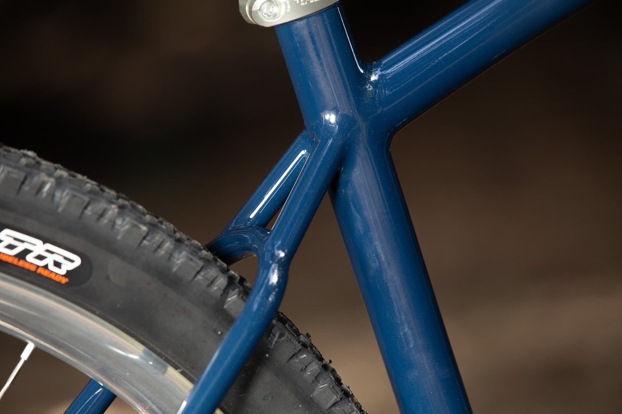 The rear seat stays.