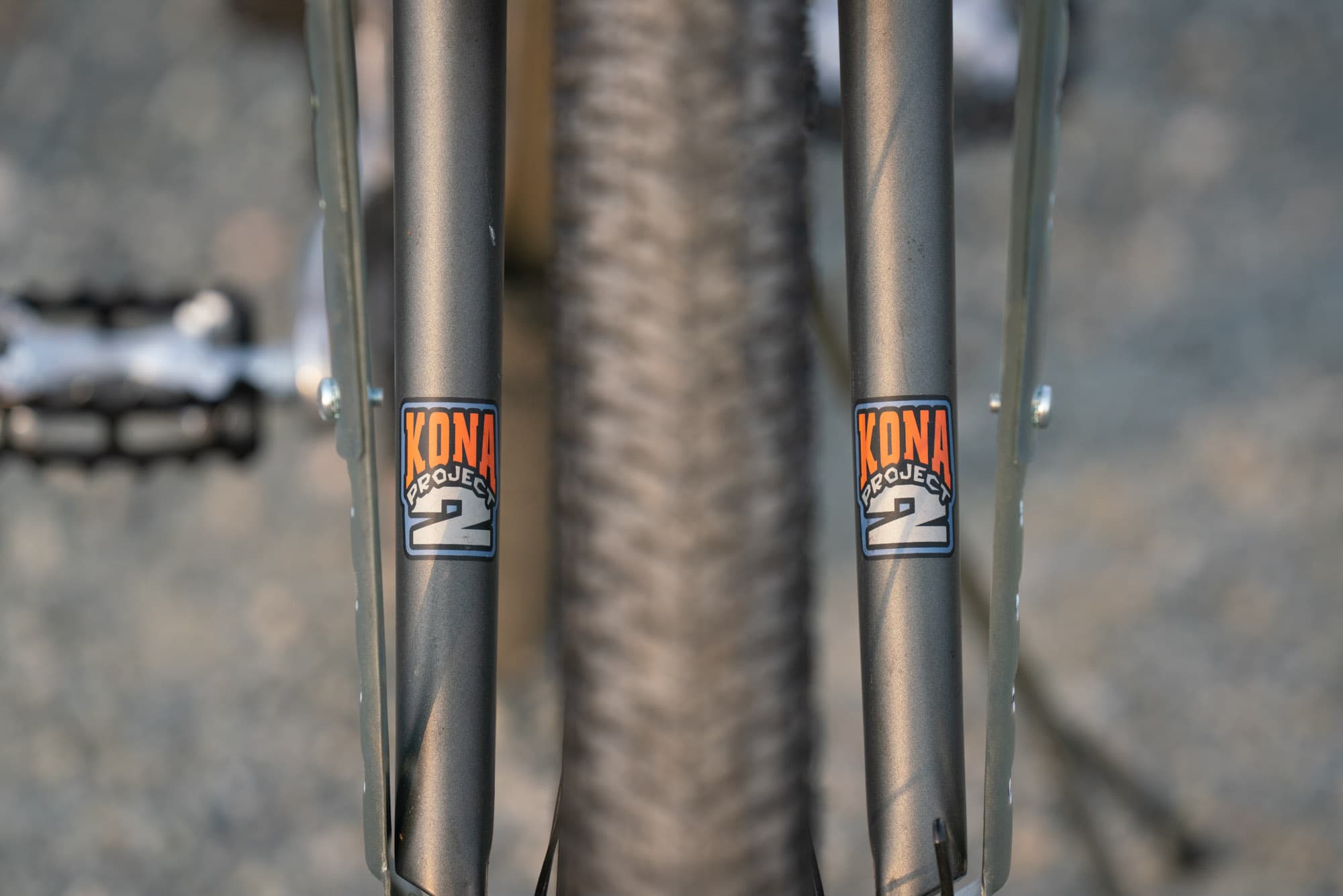The original Kona forks.
