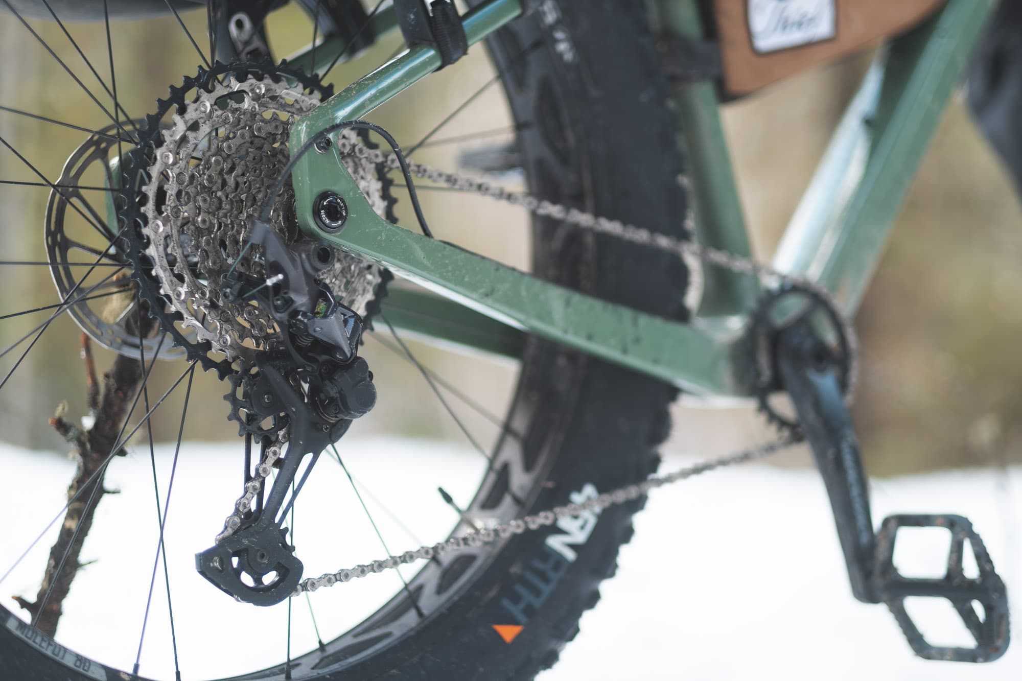 The Chic-Chocs drivetrain.