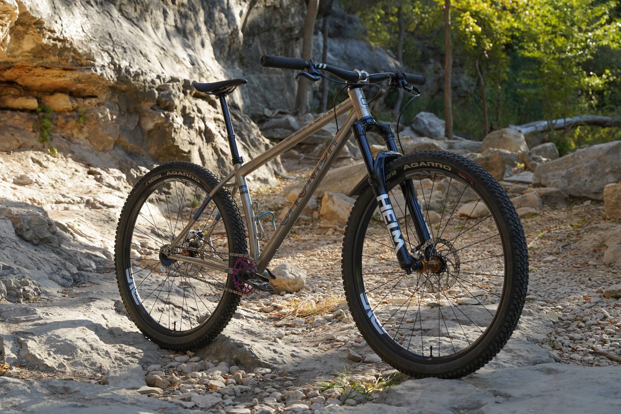 SLACKR Ti front view