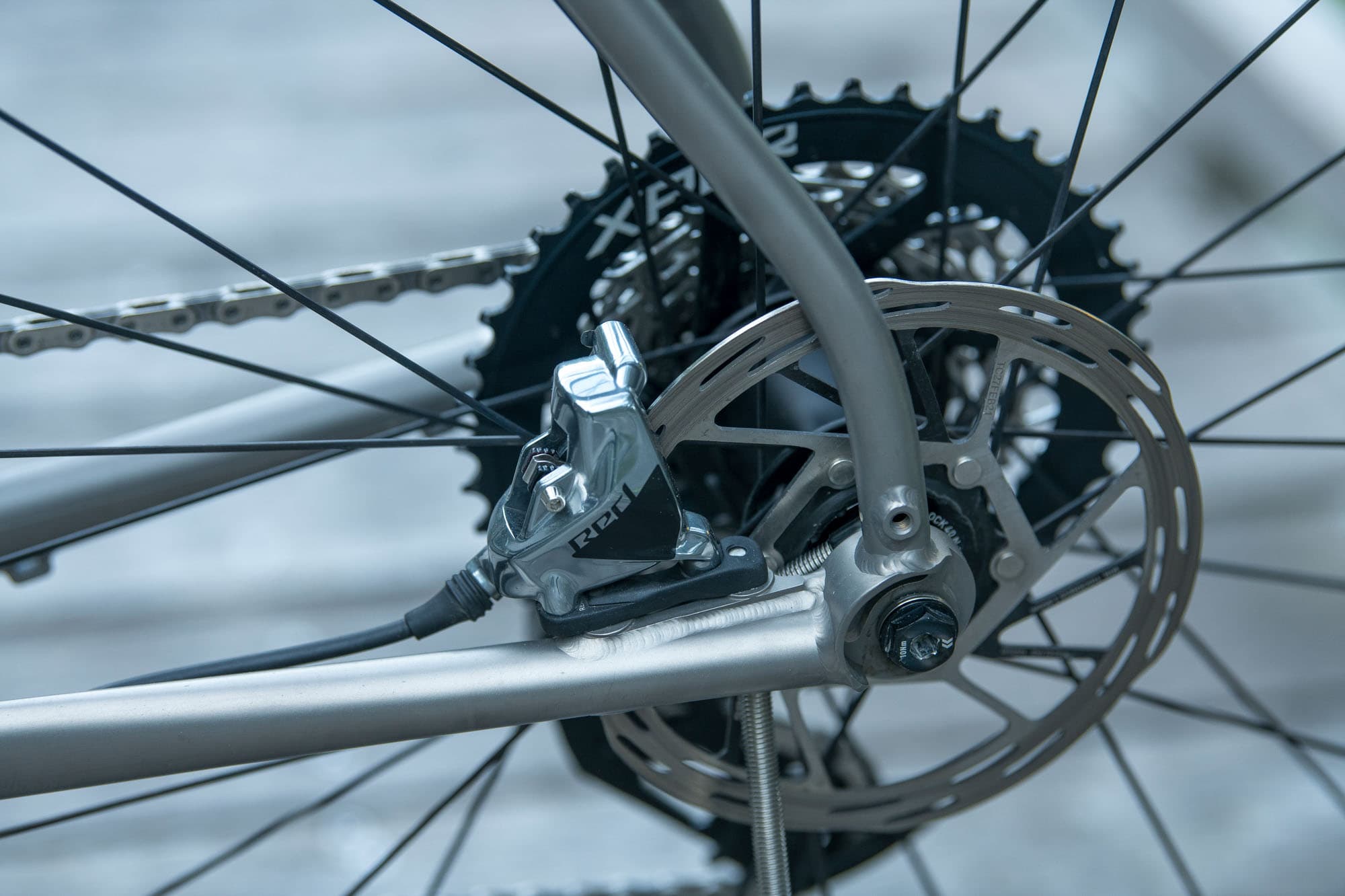 Brake mounts.