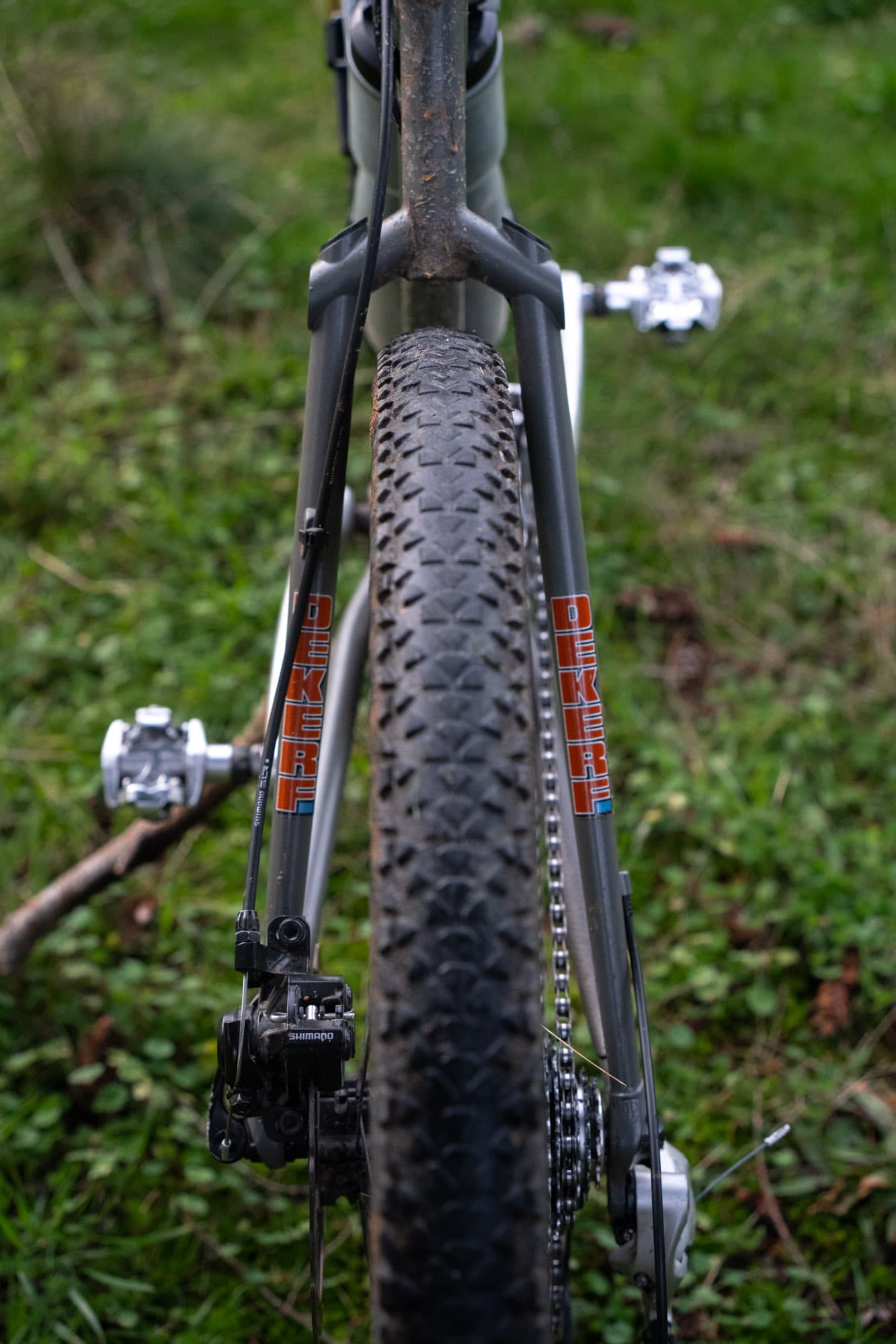 Dekerf logos on the seat stays.