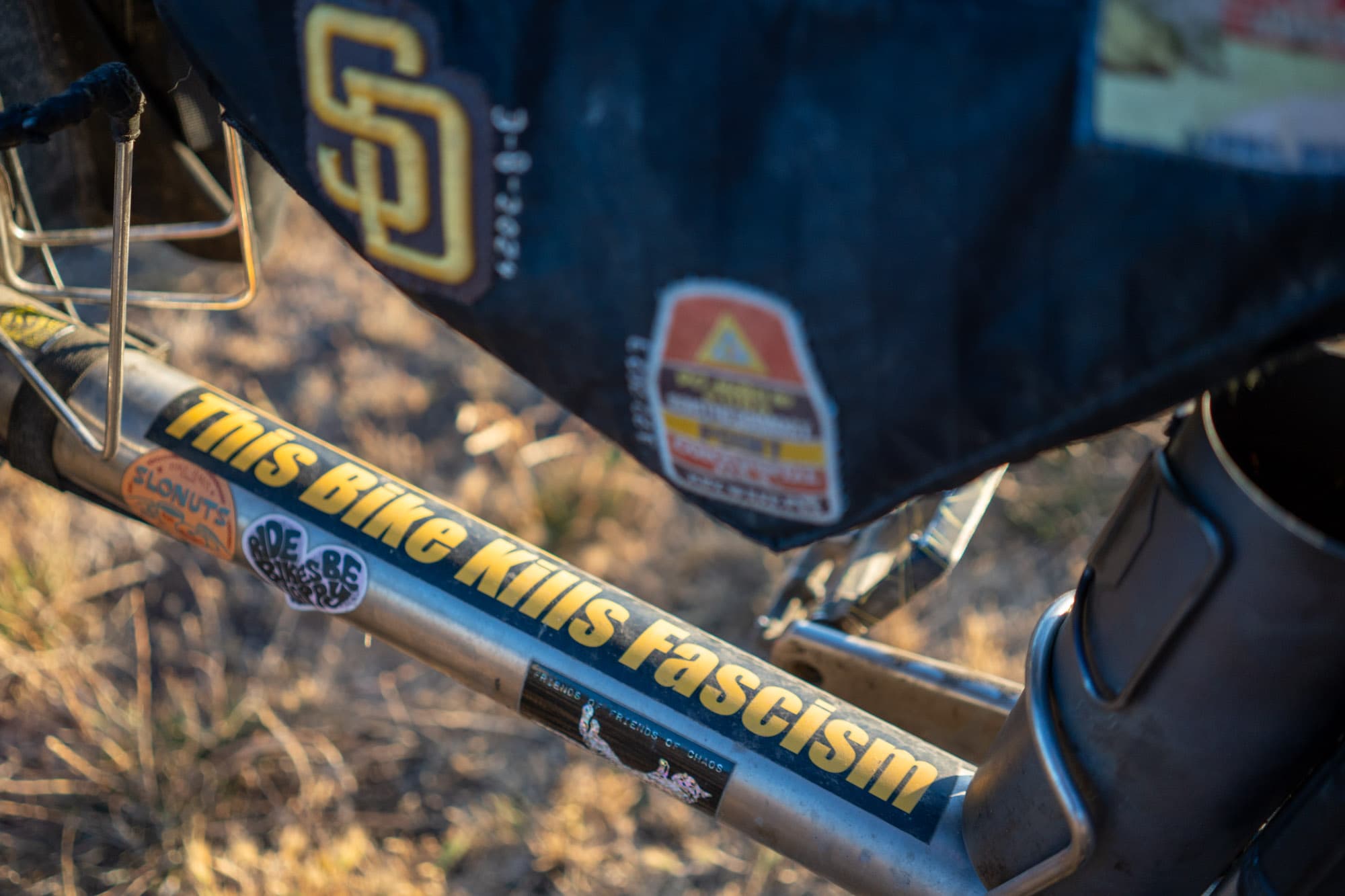 This bike kills fascism