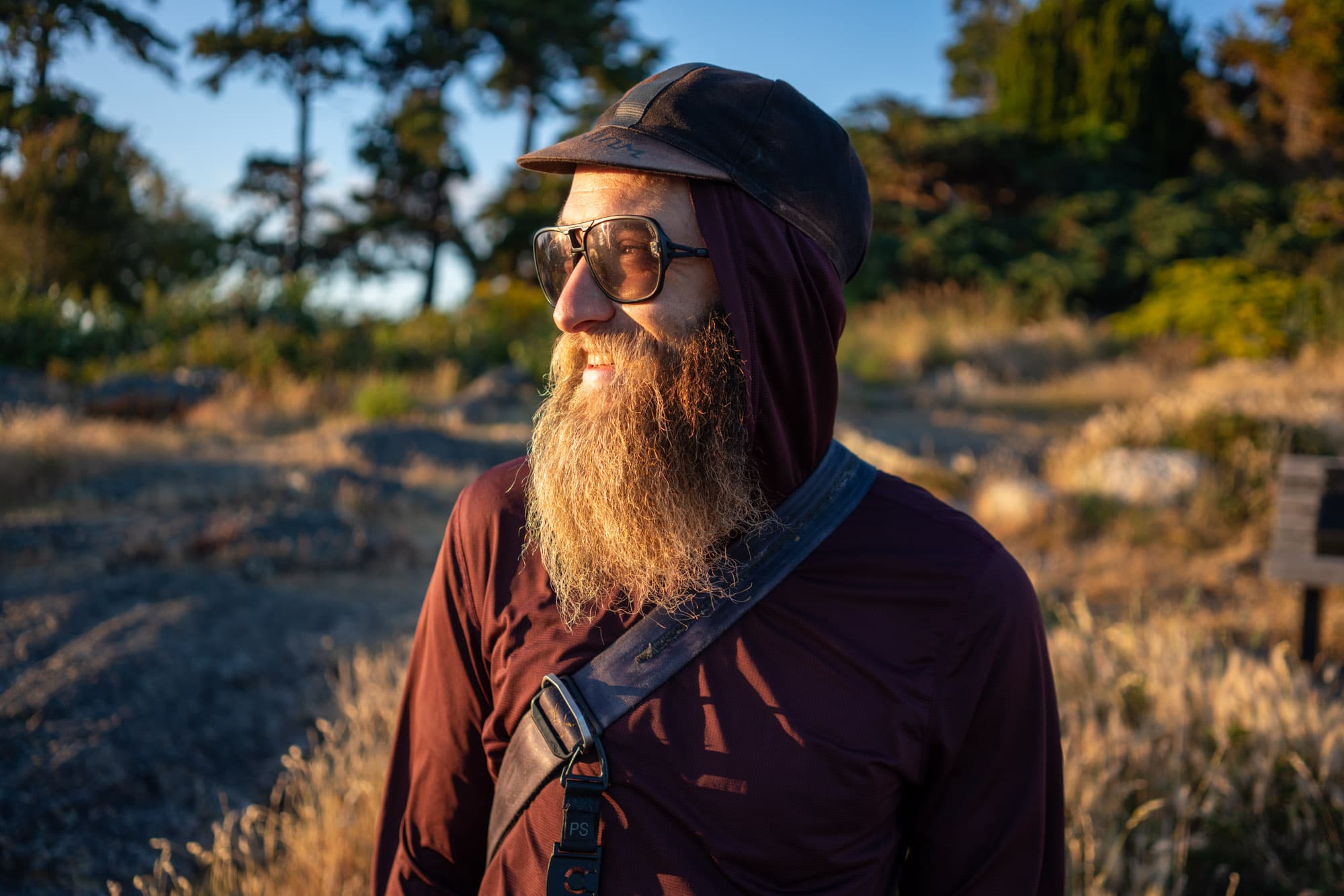 Erik Binngeser on Vancouver Island.