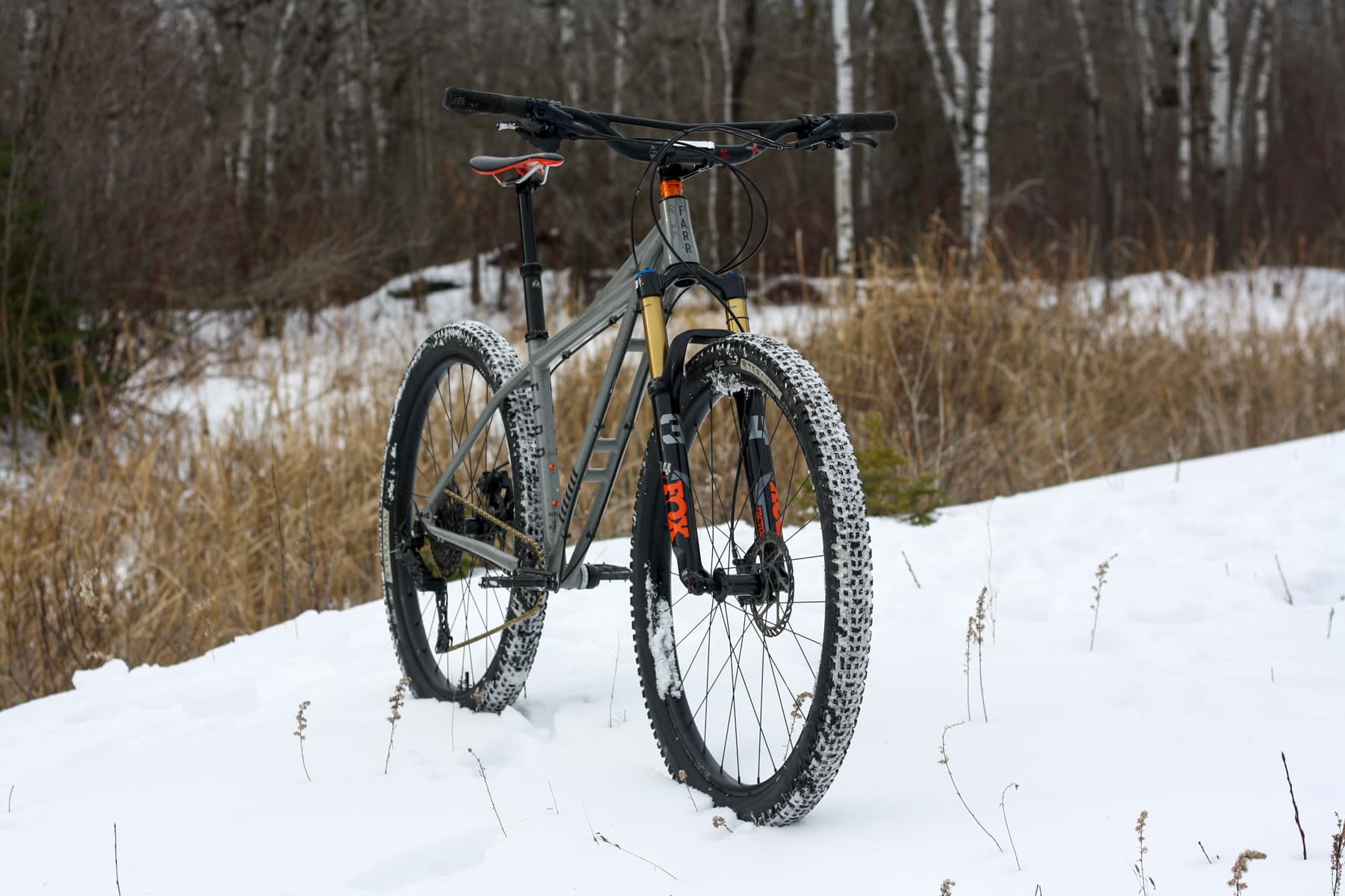 in the snow