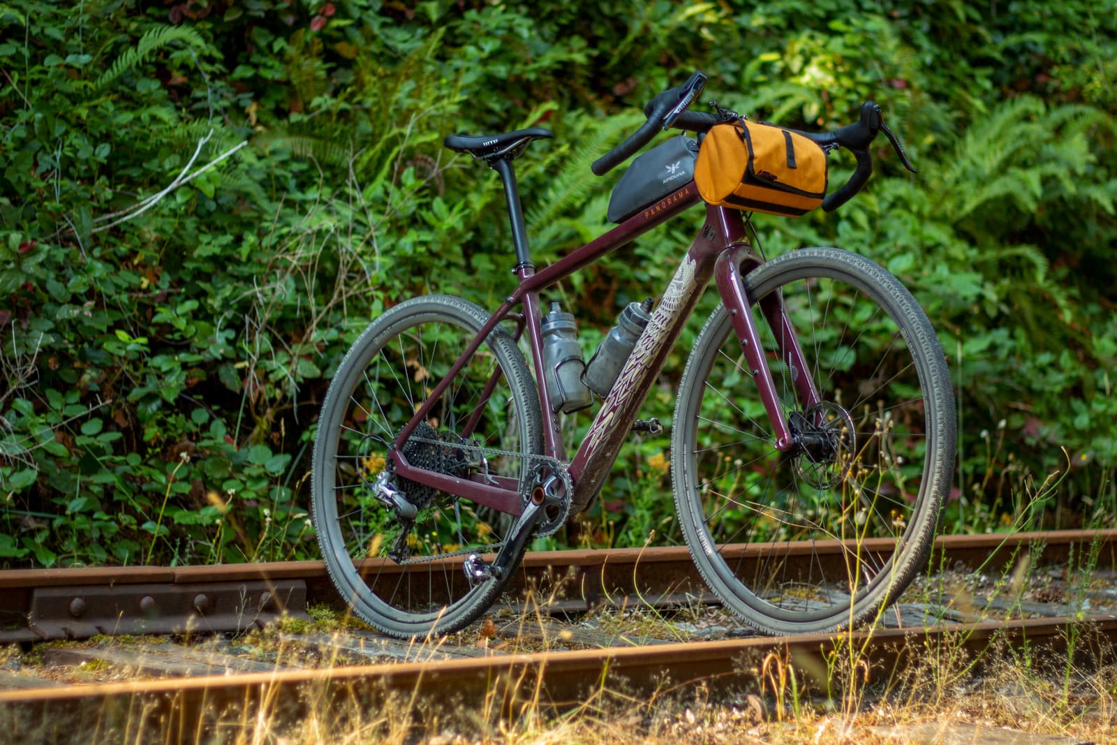 on tracks
