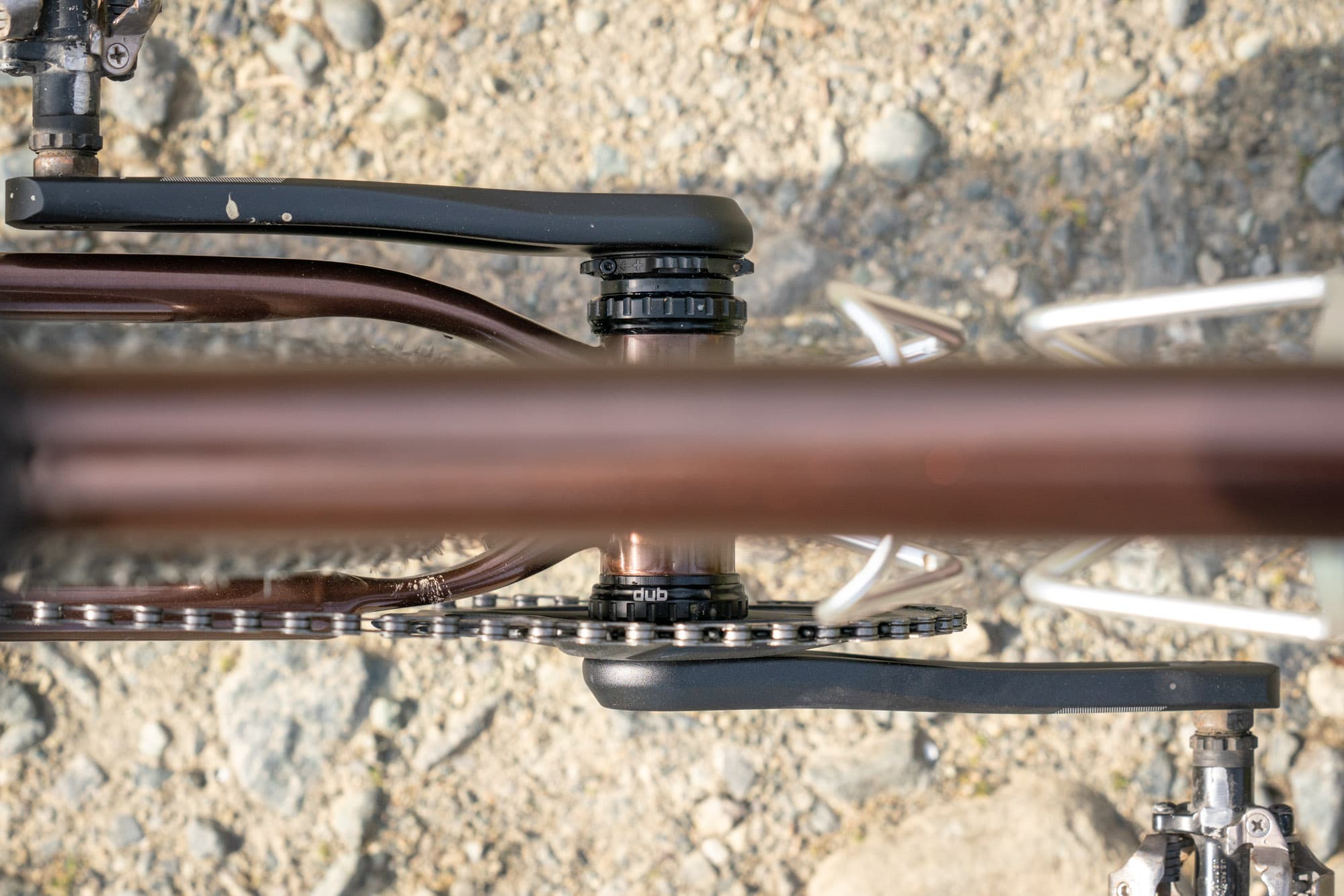 Gravel wide cranks.