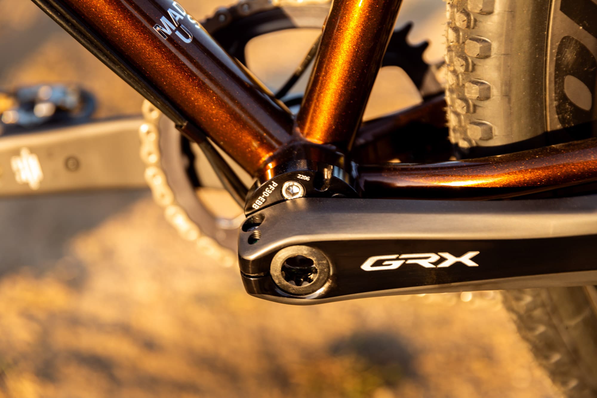 The eccentric bottom bracket.
