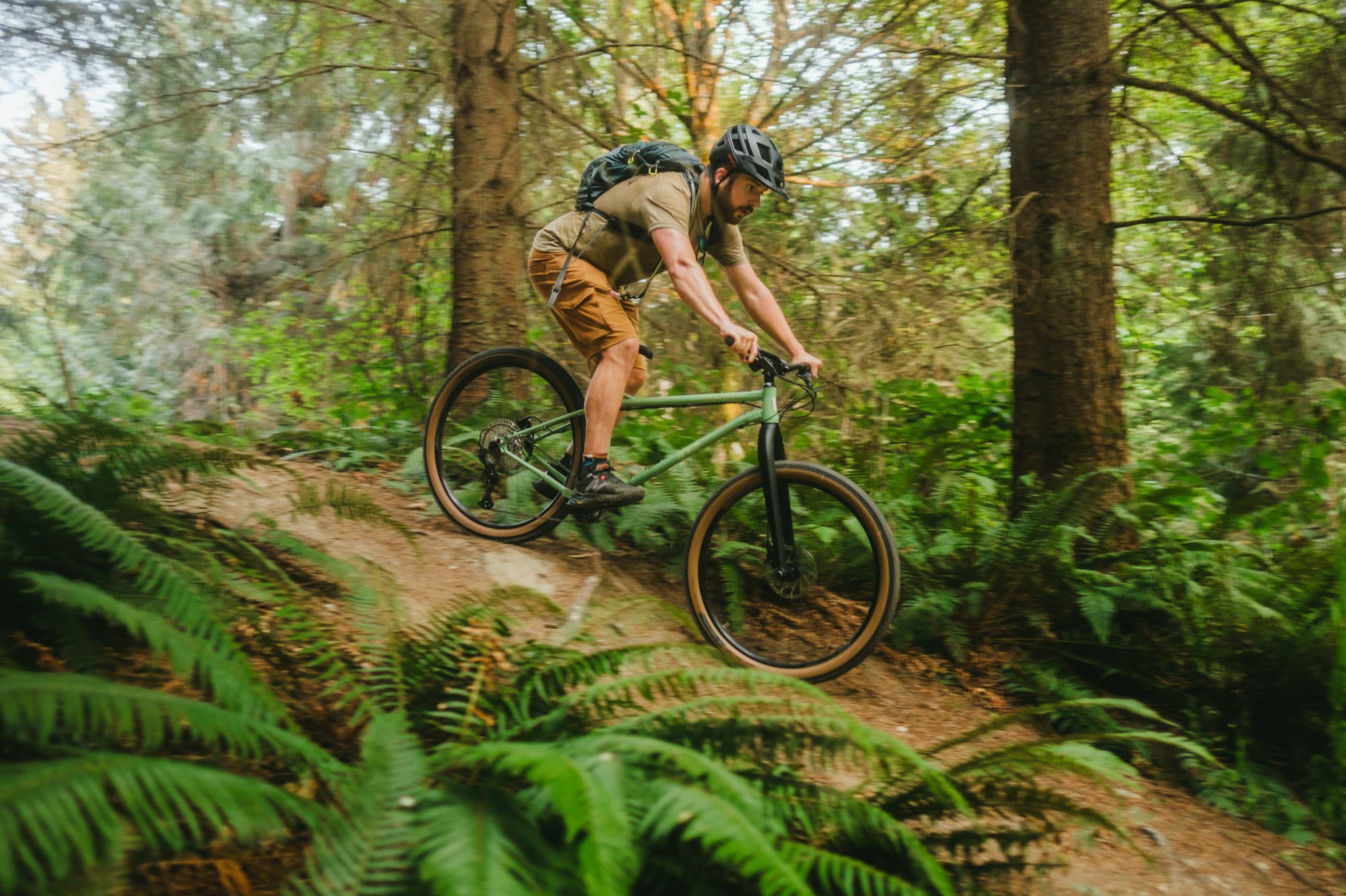 downhill