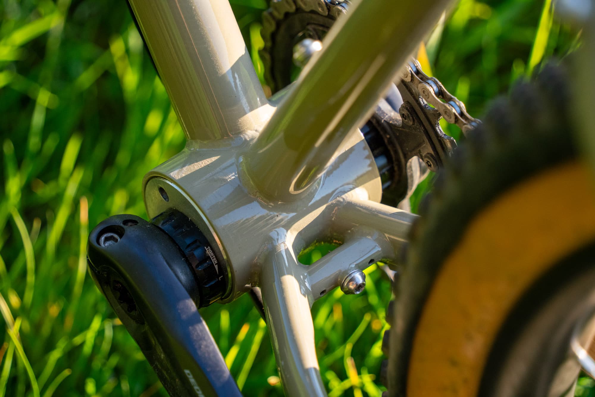 The bottom bracket.