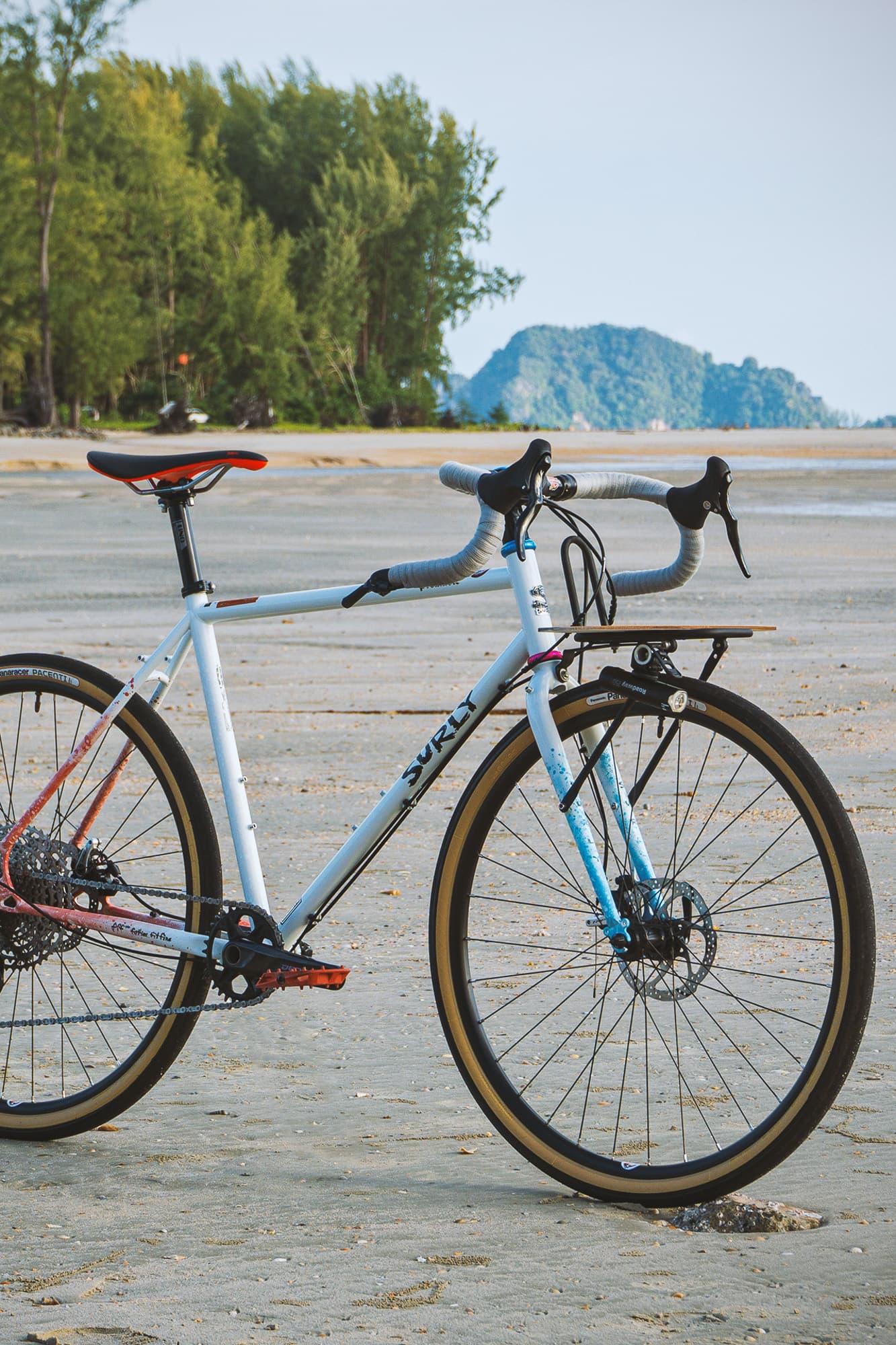 The Preamble with a front rack.