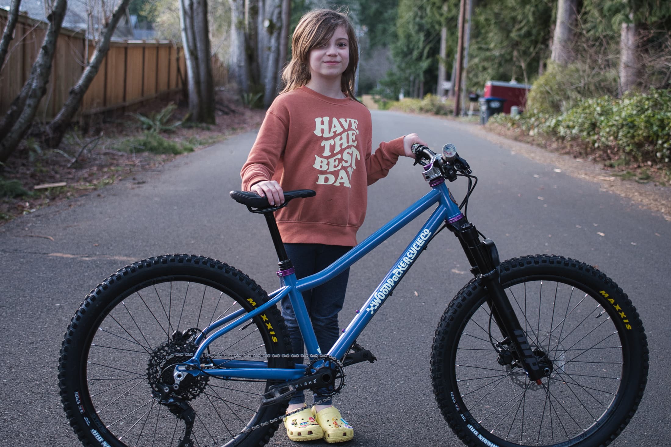 rey and her bike