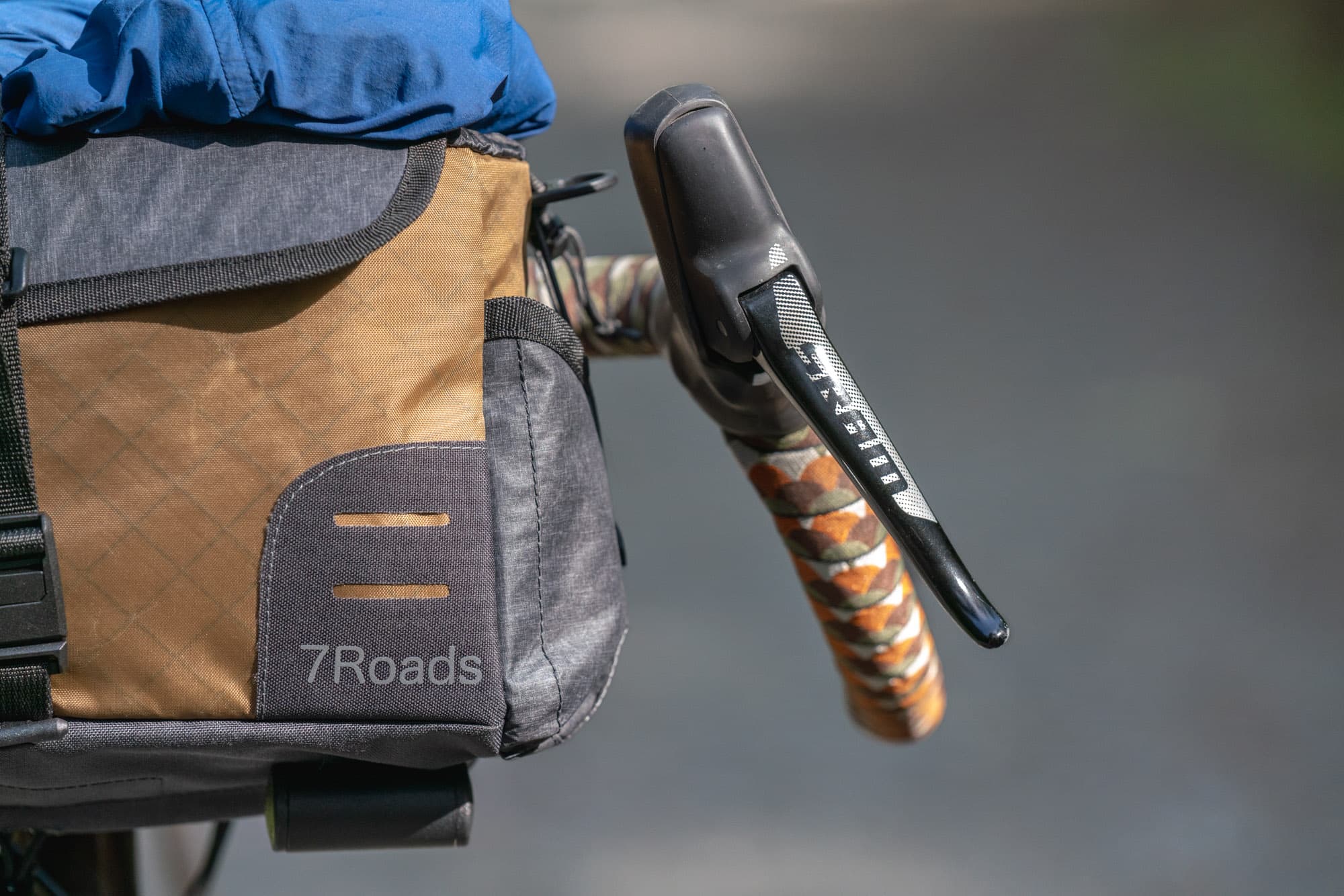 Branding on the front of the OCT bag.