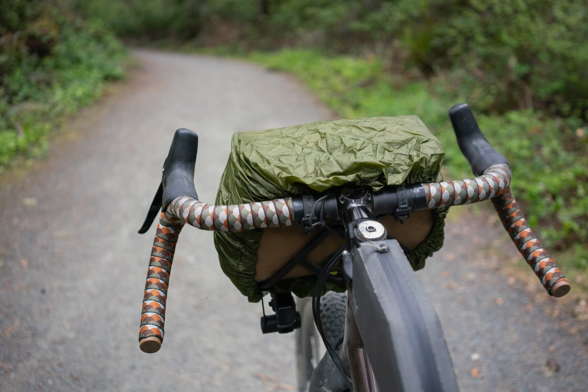 The raincover from the cockpit.