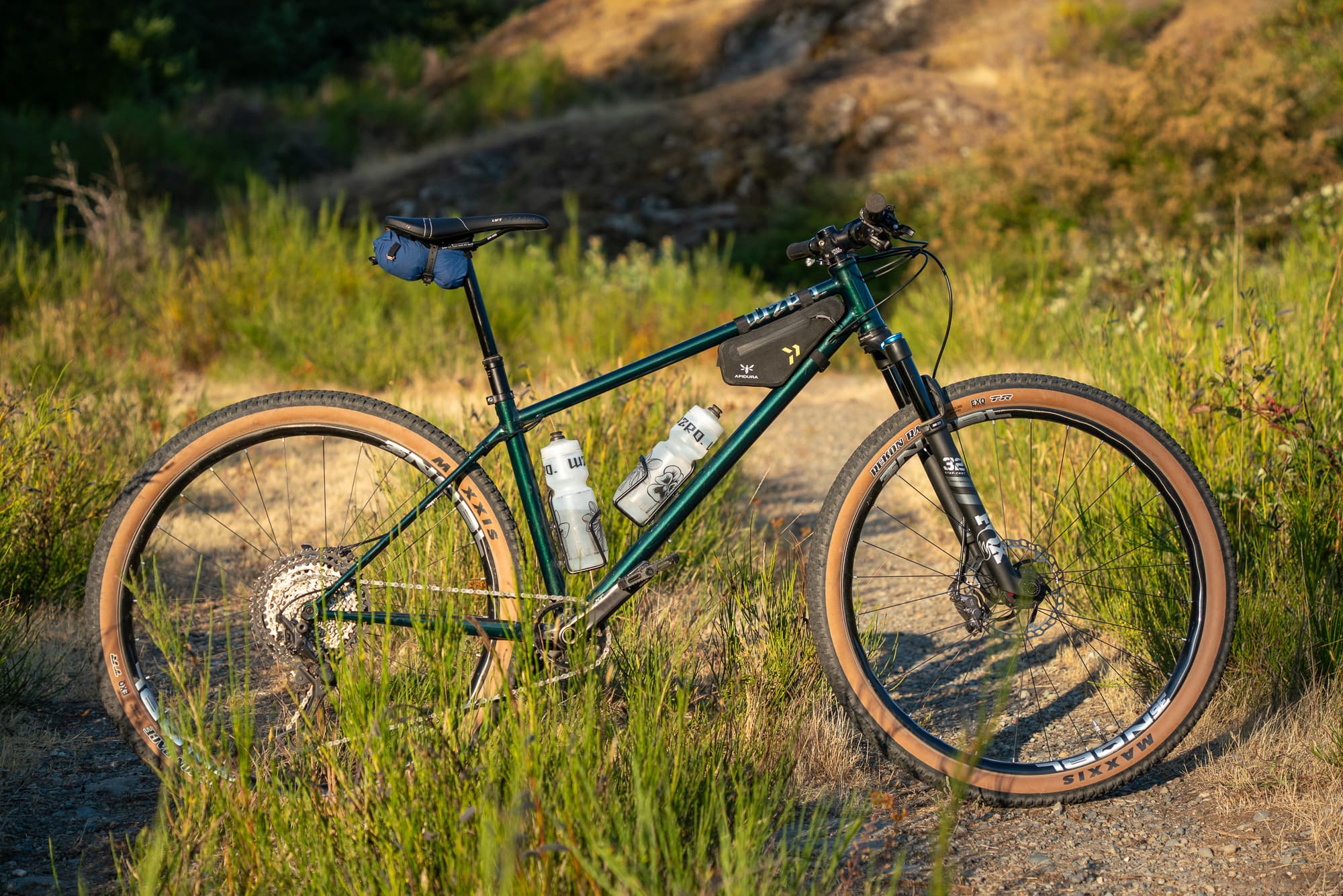 frame pack on mtb