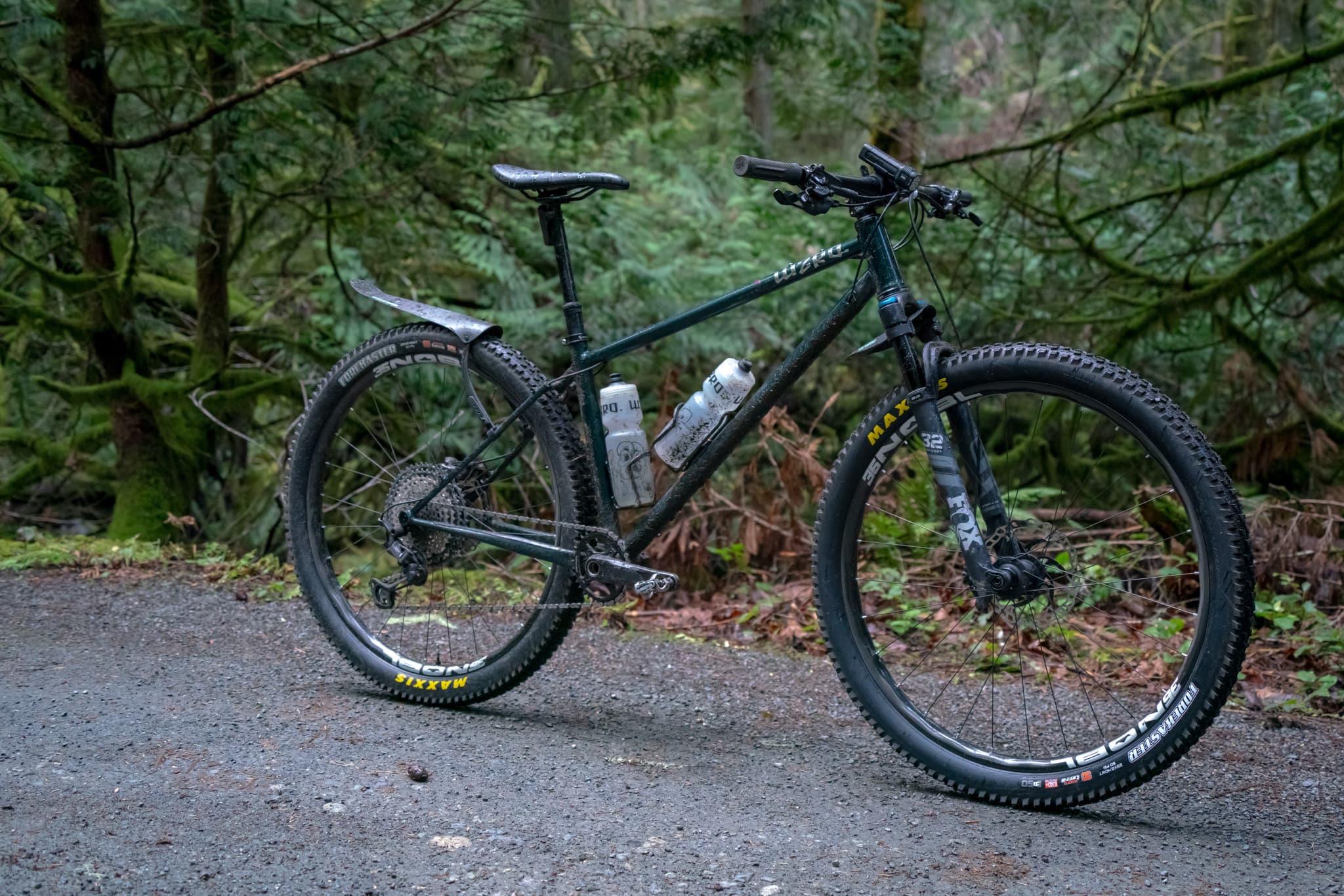 The Win Wing on a WZRD XC bike.