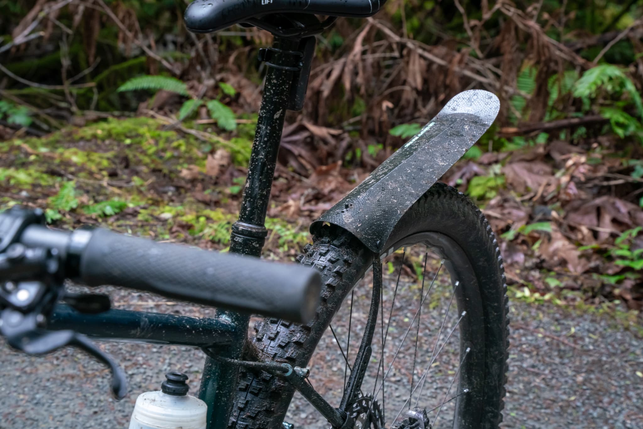 The Win Wing from behind the handlebars.