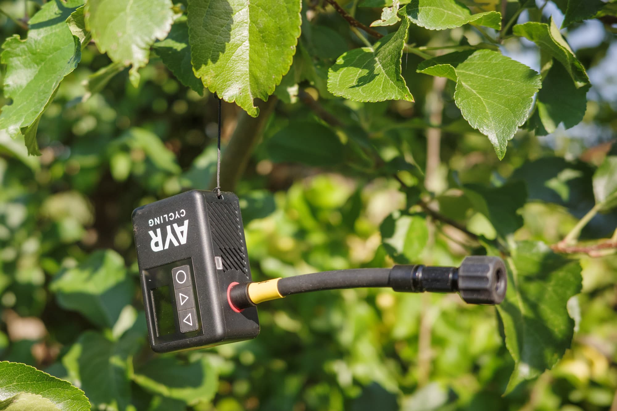 The AYR Electric Pump with nozzle.