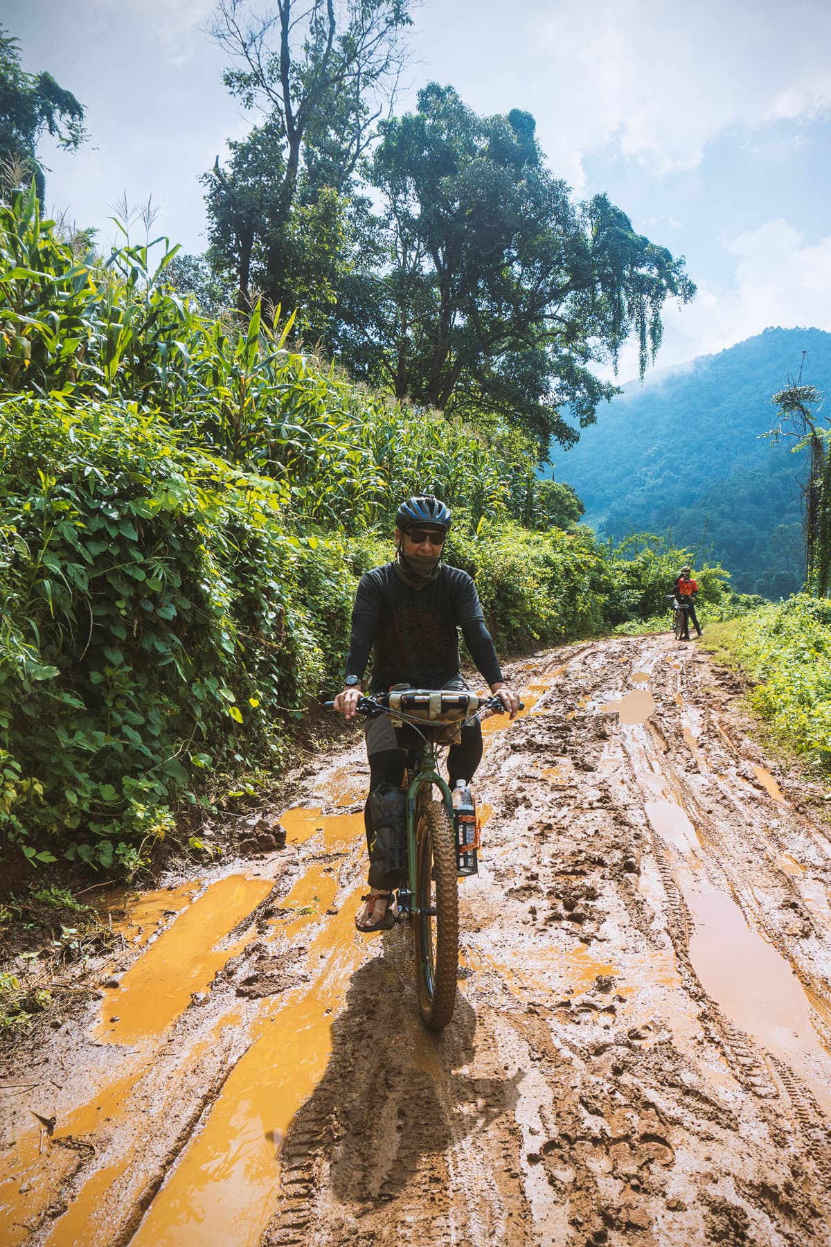 muddy tracks