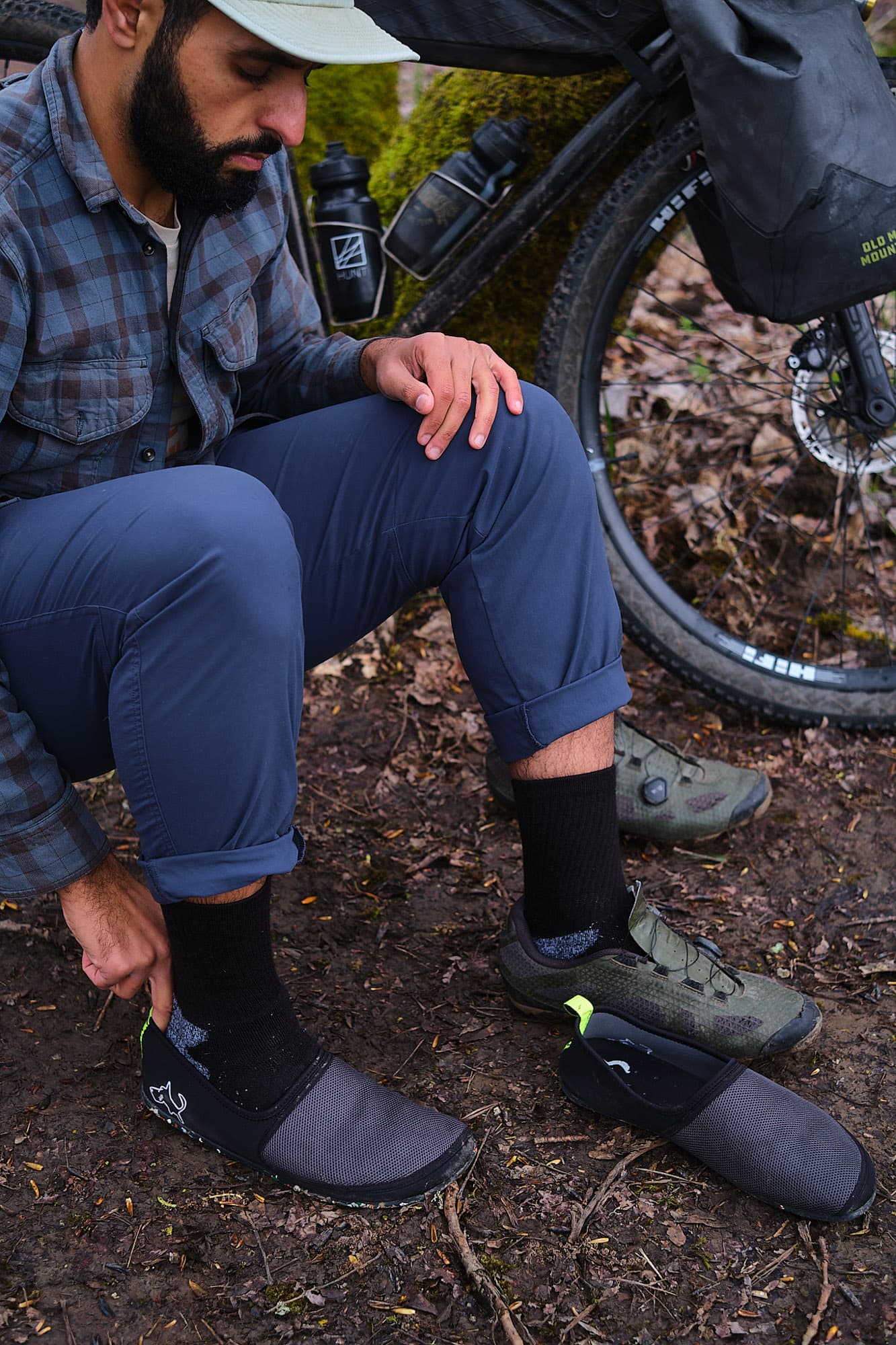 Feels great after a hard ride.