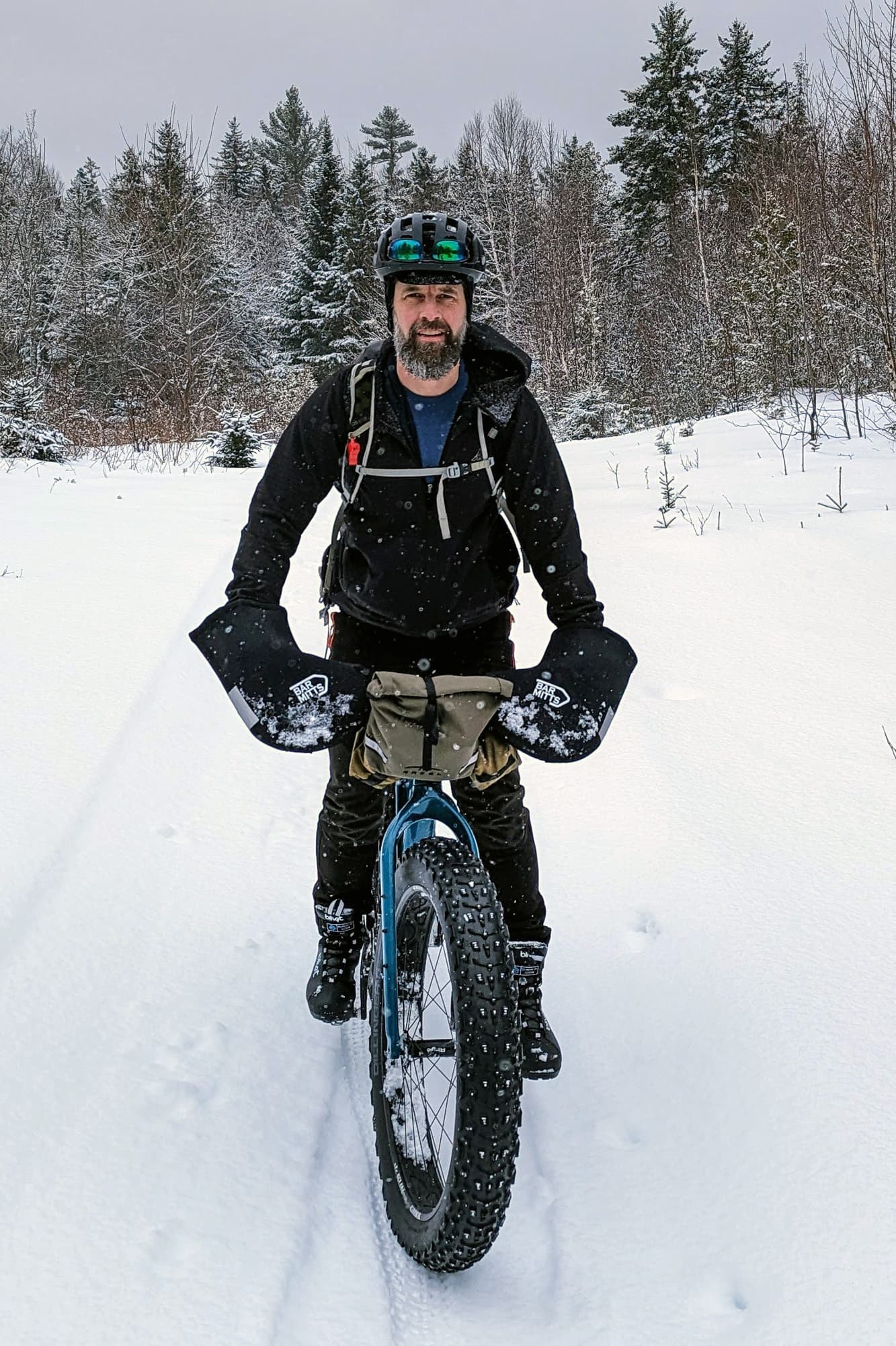 Trevor rides!