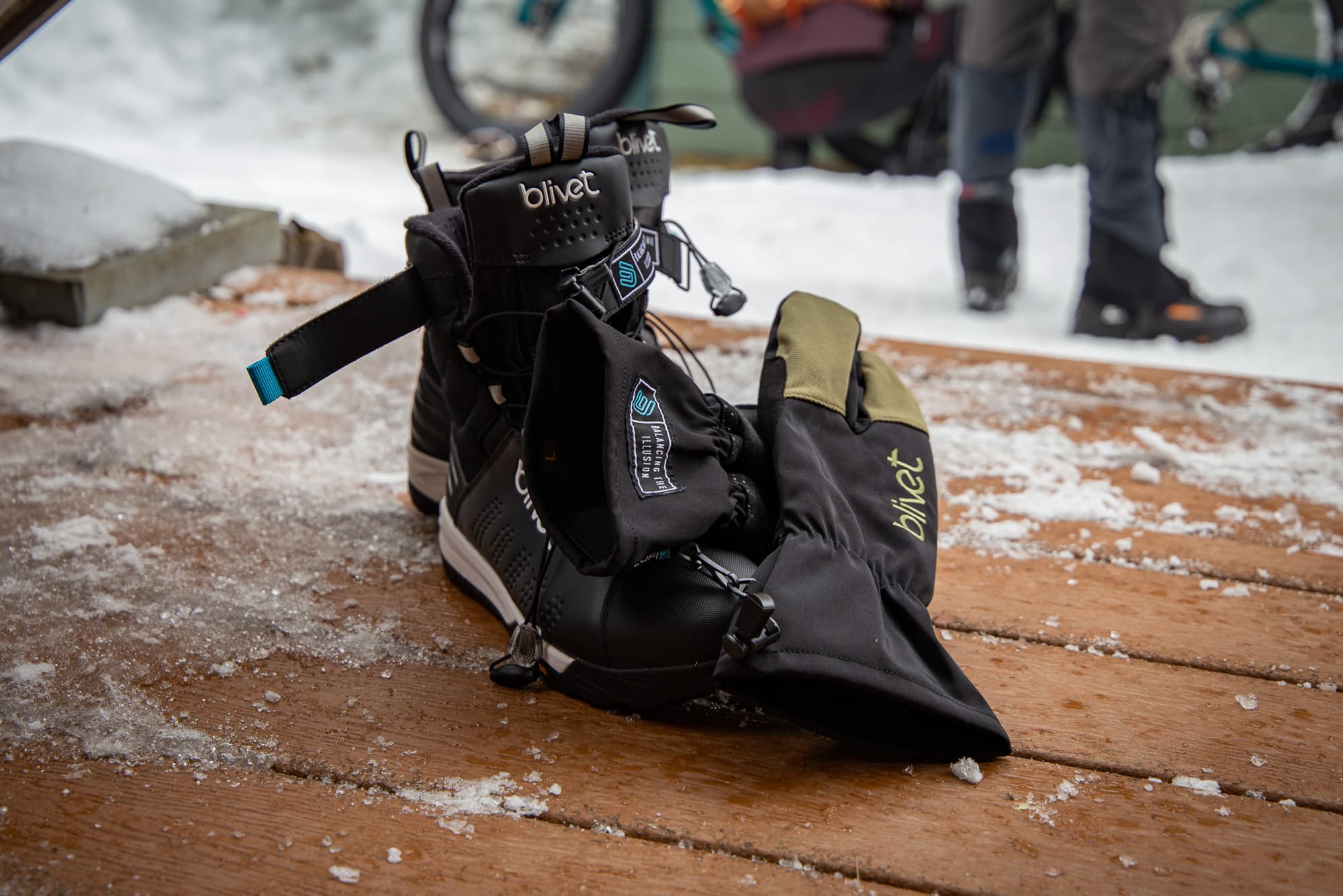 QBlivet boots and gloves - a perfect combo.