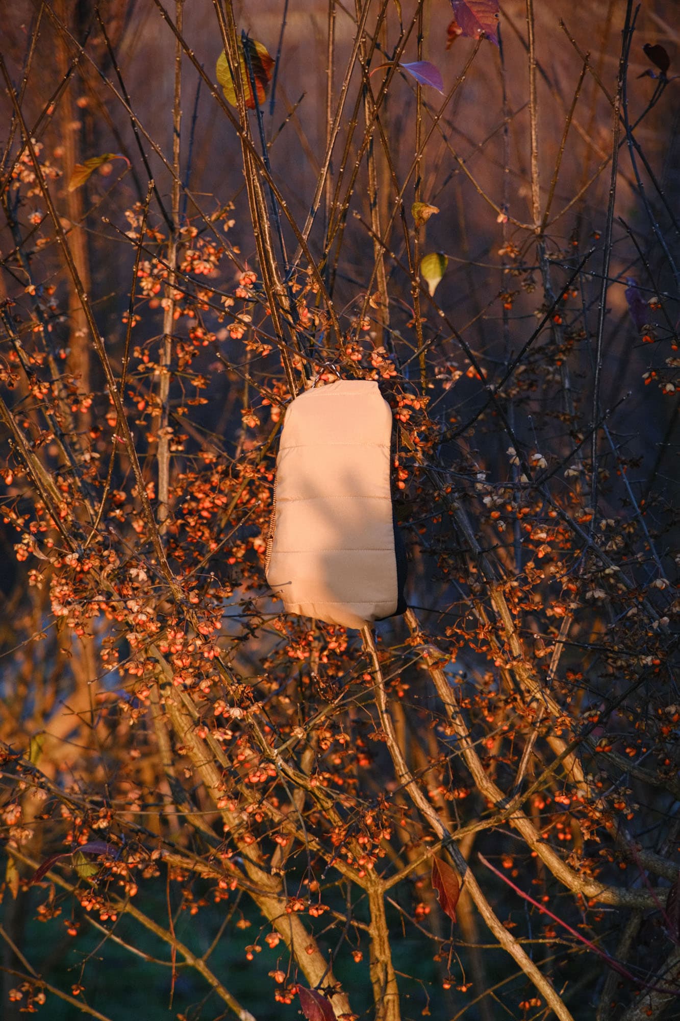 The Cascada Guide Ultralight Vest packs down small.