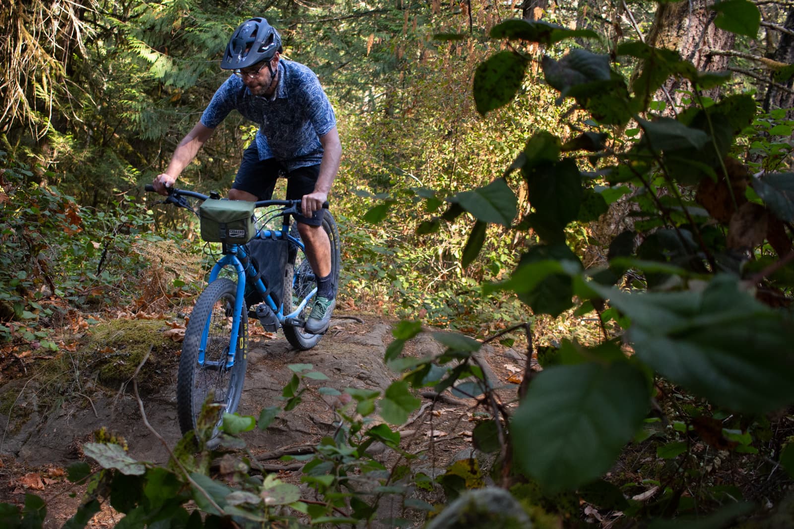 mountain biking