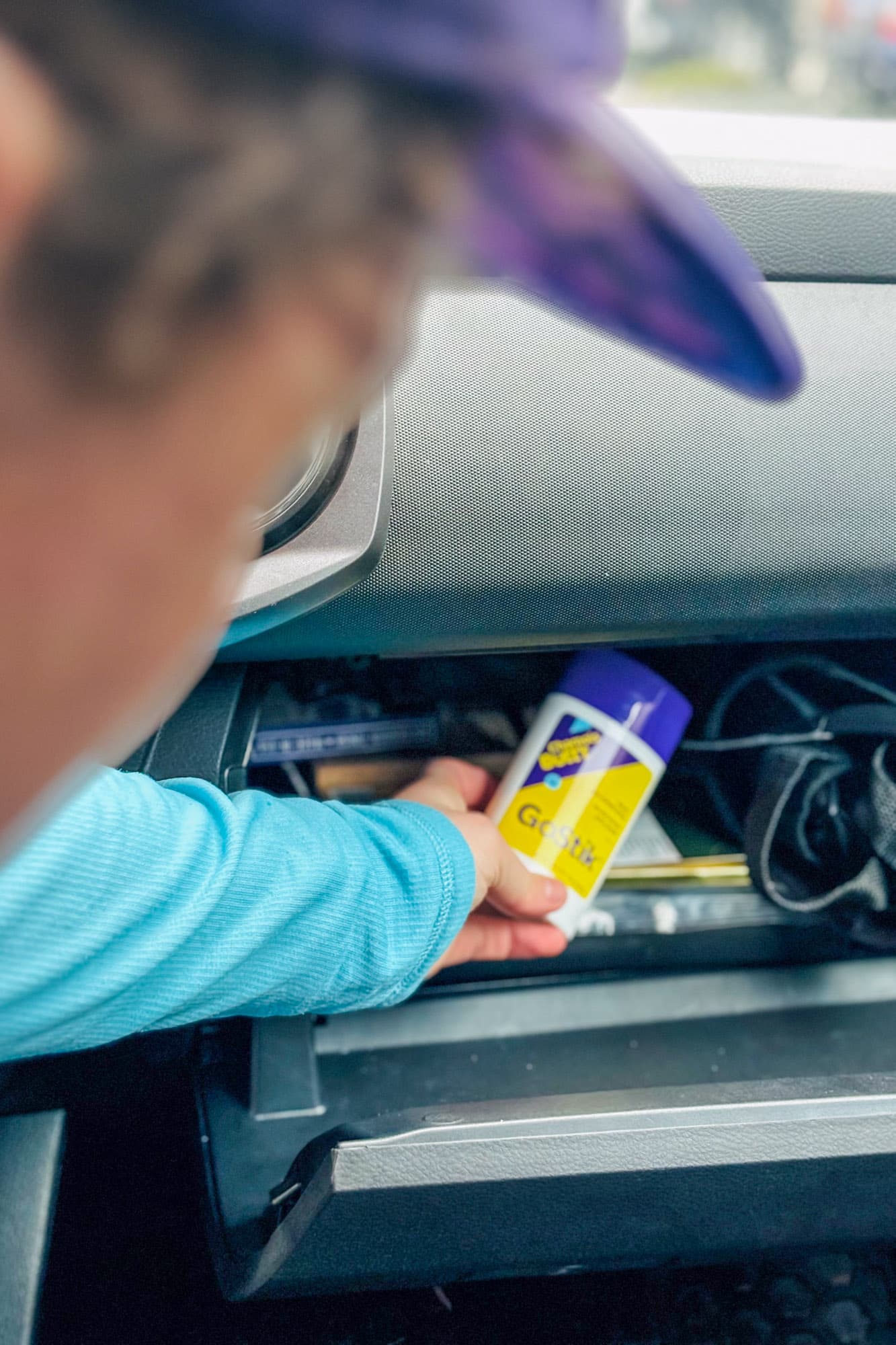 The GoStik fits in a glove compartment.