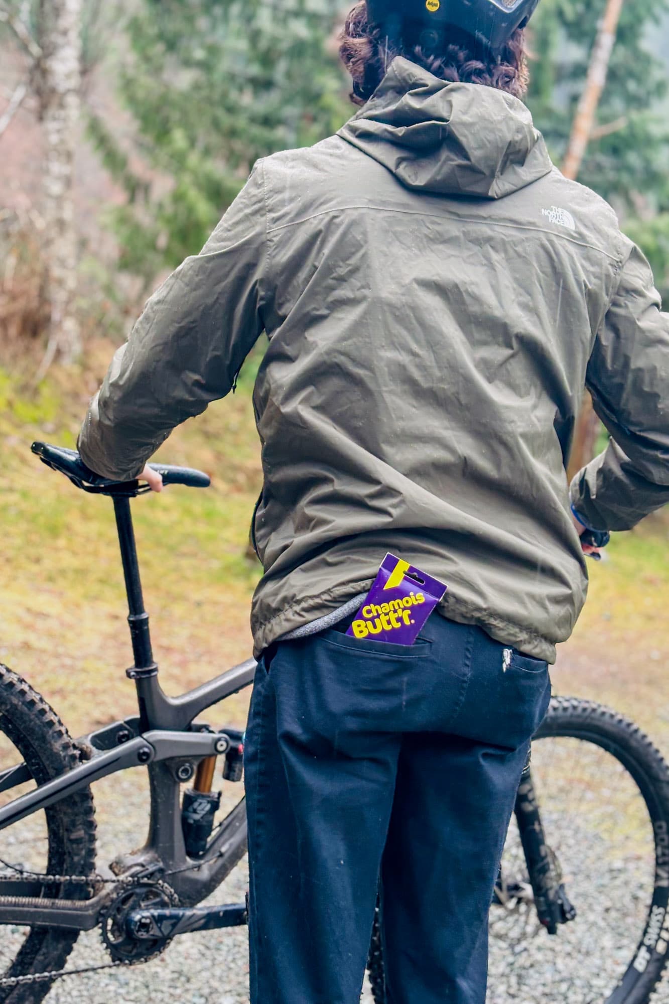 Copper with Chamois Buttr in his pocket.