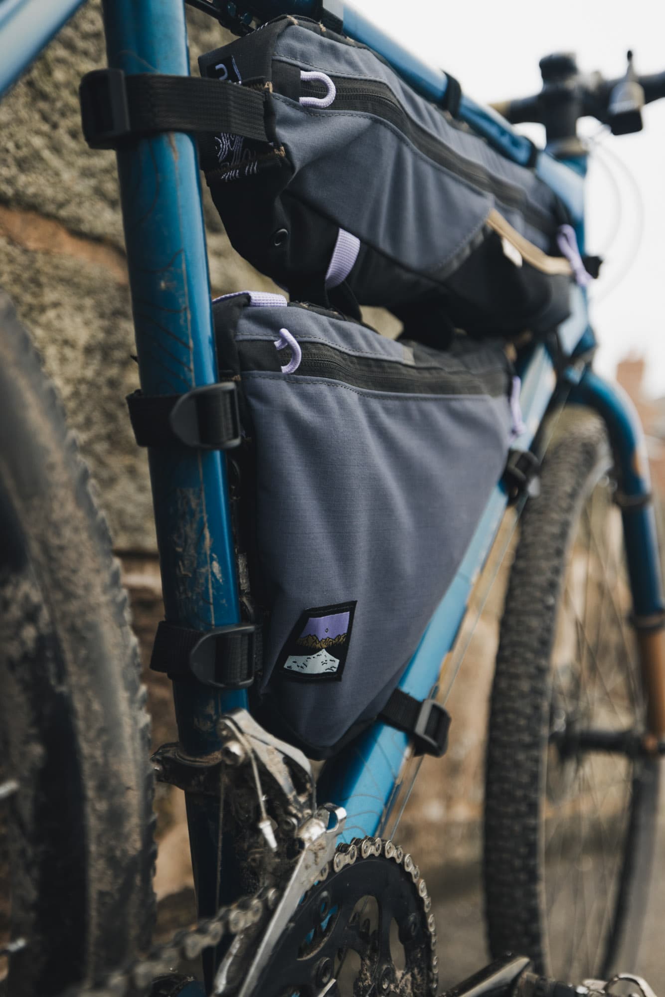 Decathlon ADVT 500 double decker bags.