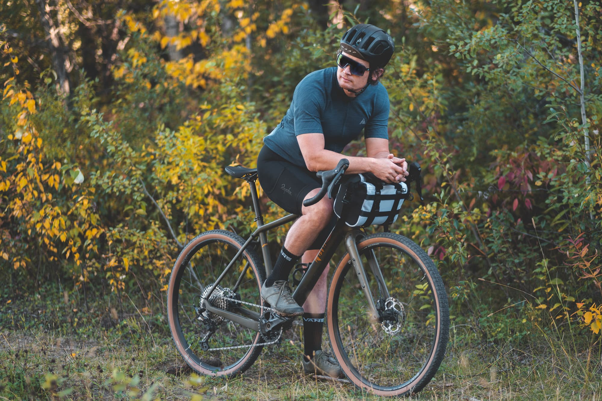 Tyler is a gravel biking god.