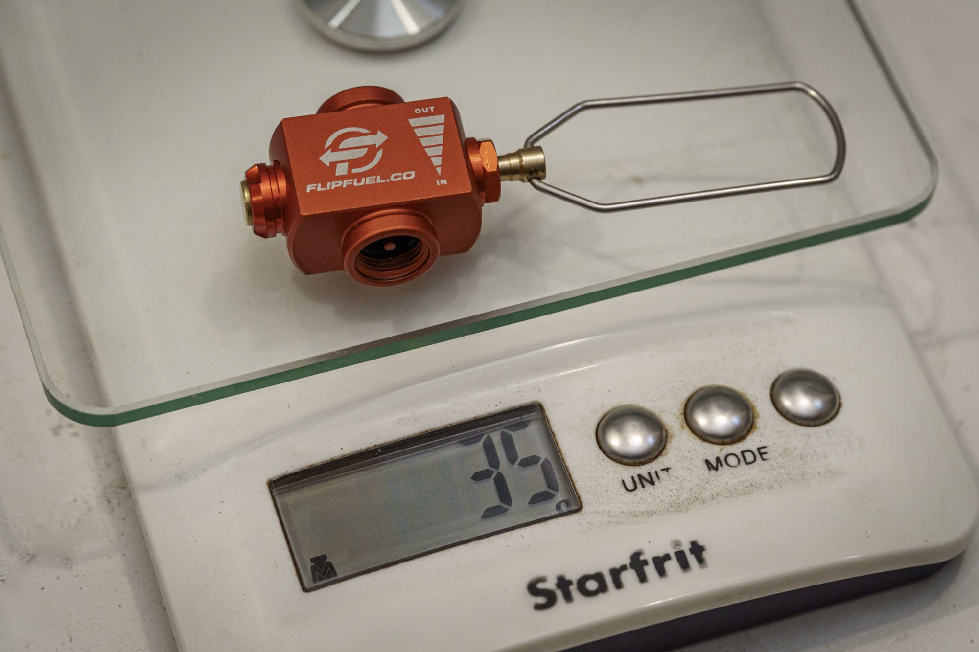 flipfuel on scale