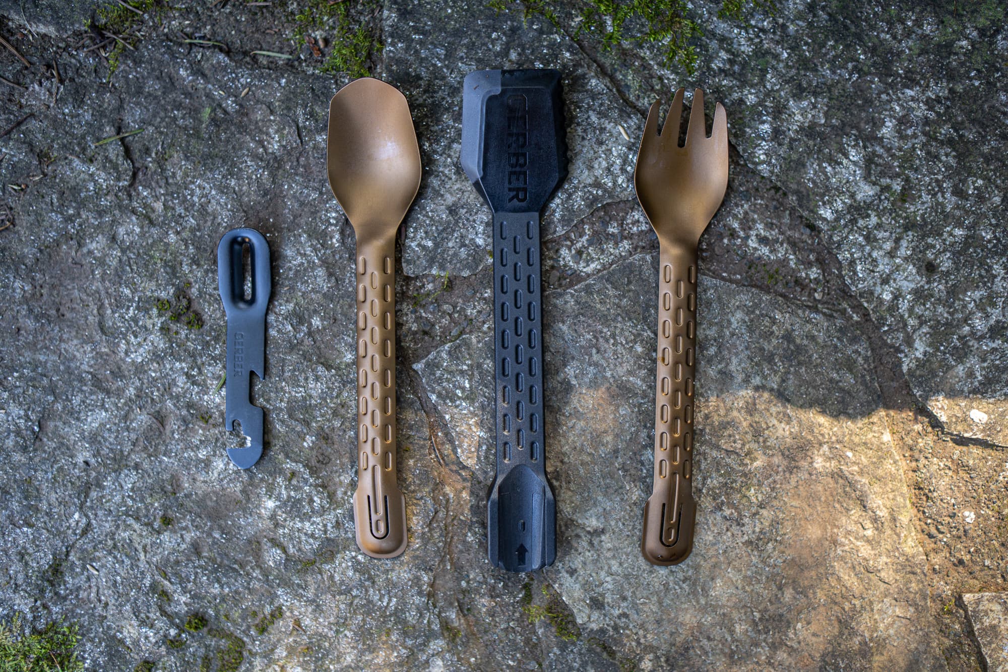 The Compleat parts side by side.