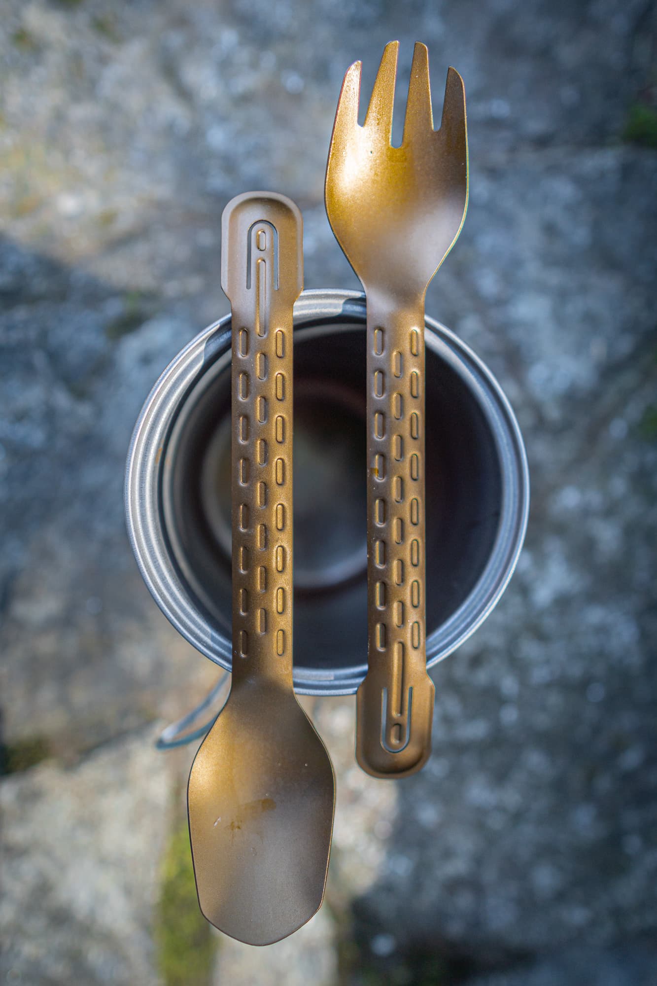 The Gerber Compleat fork and spoon.