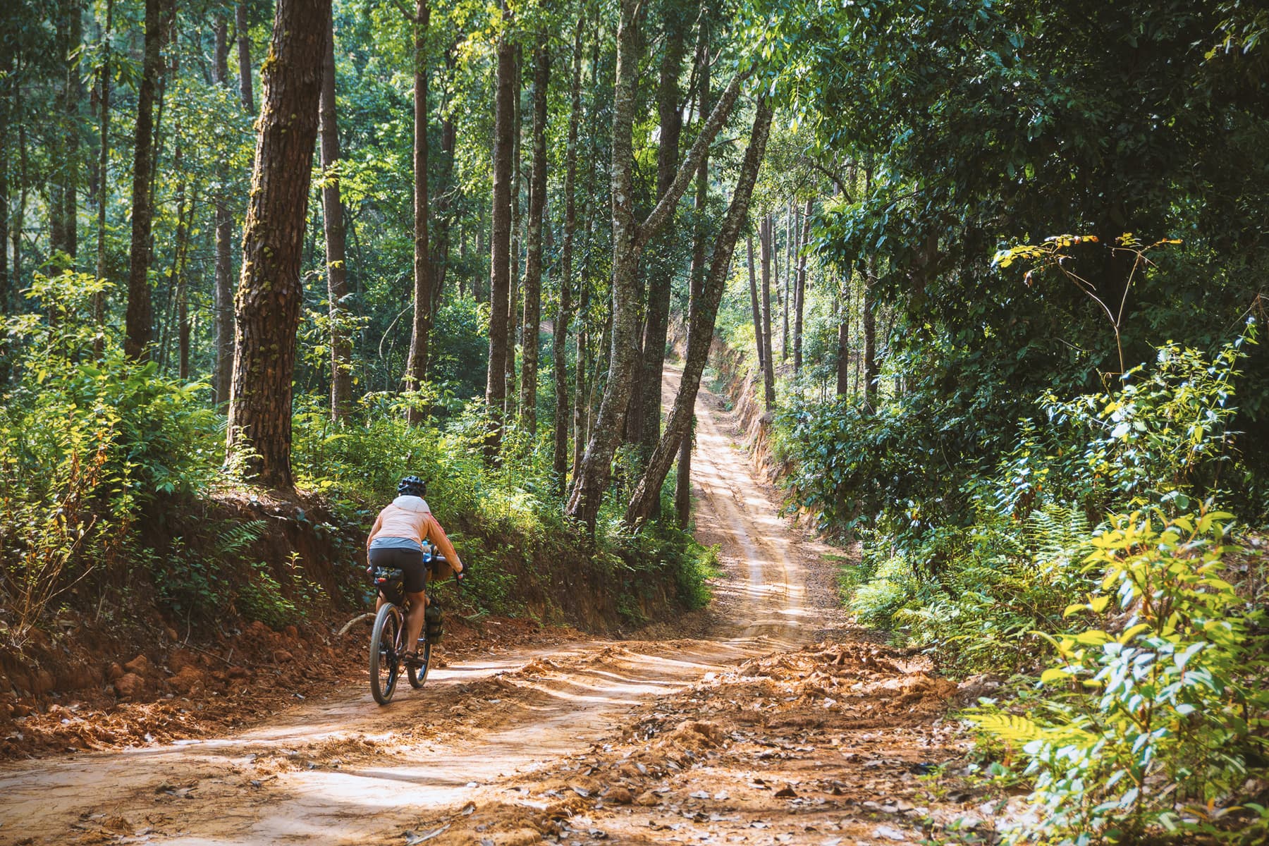 steep descent