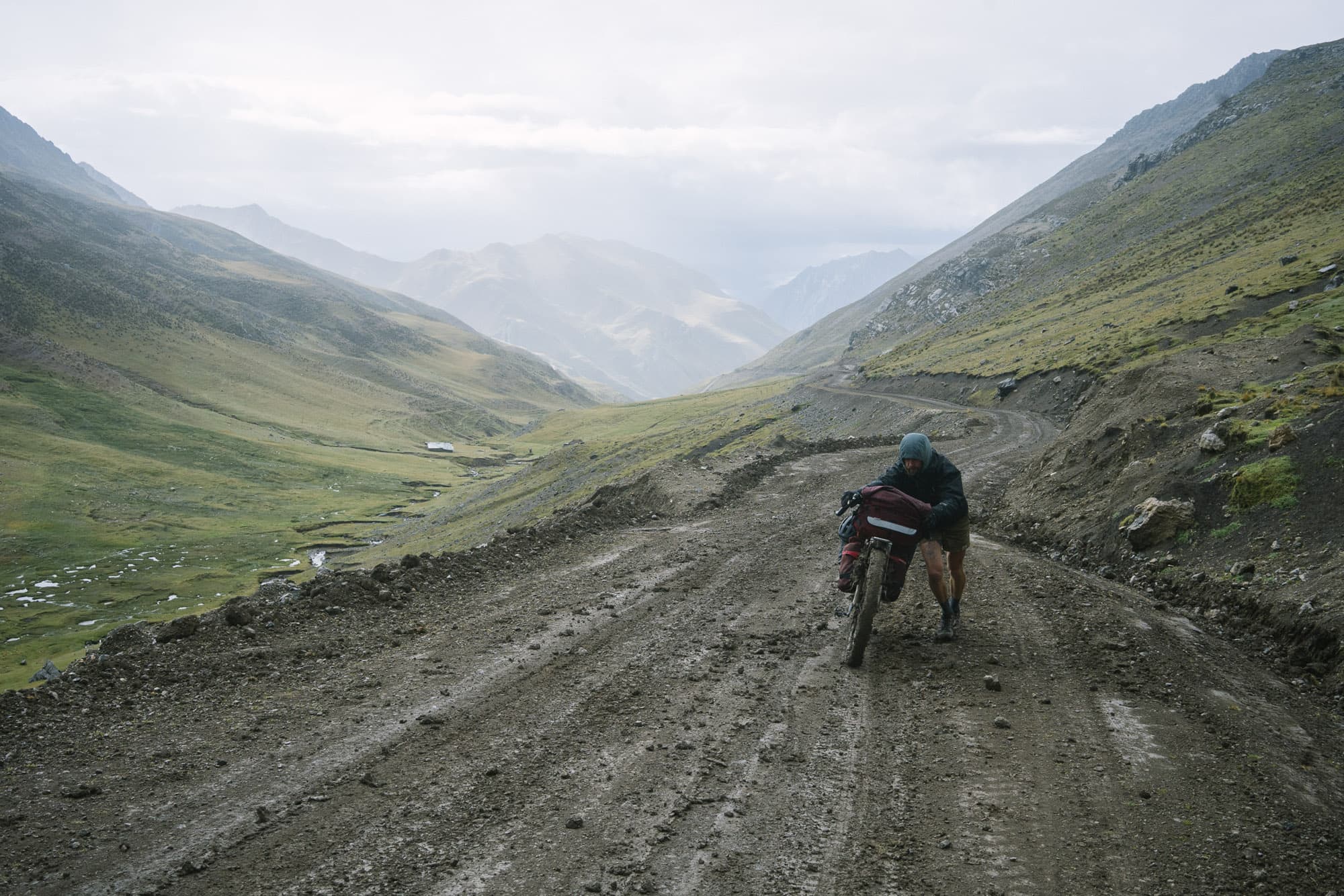 Those heavy climbs on the Peru Divide.