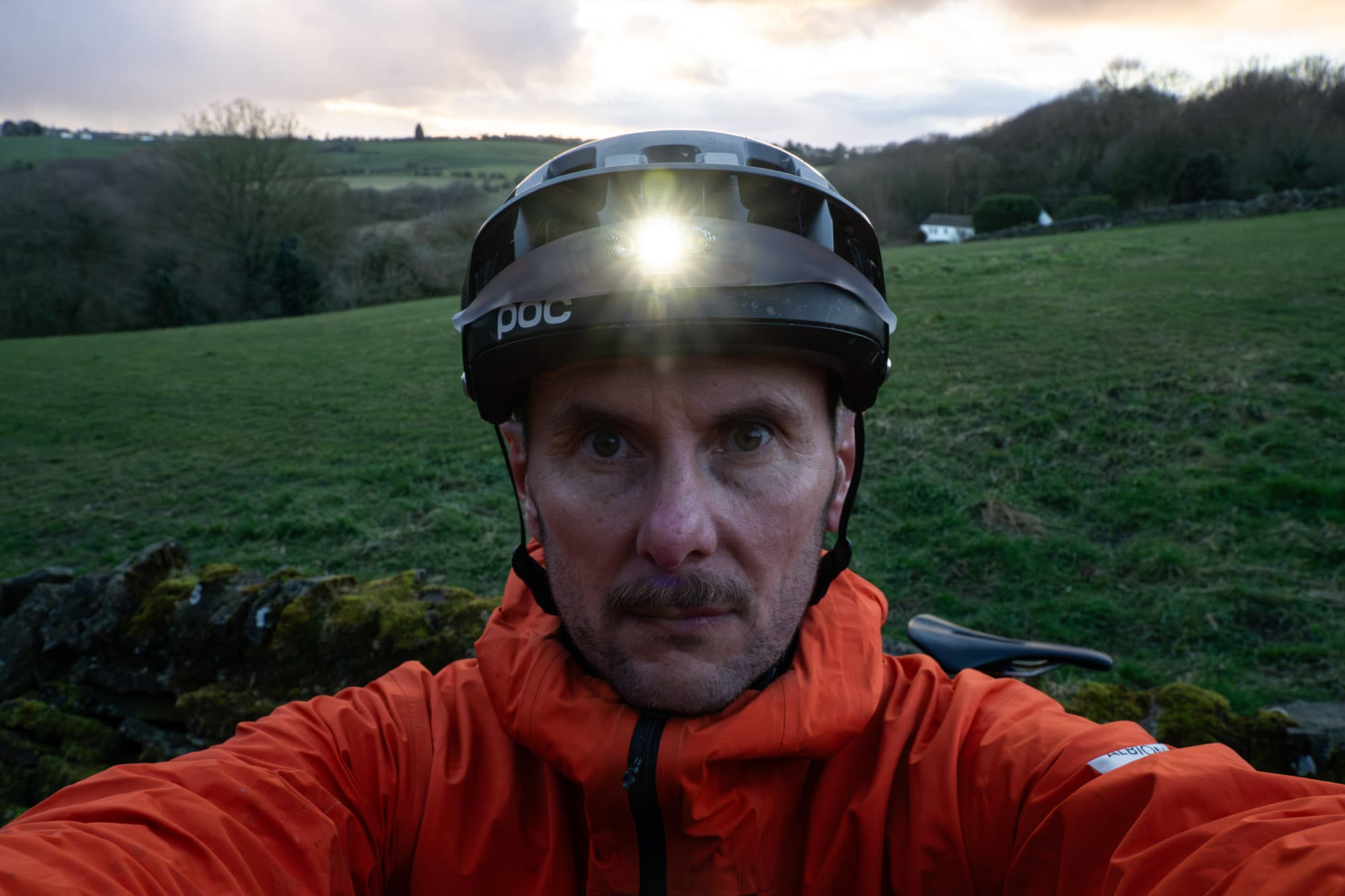Tom Hill rocking the Knog lights in the UK.