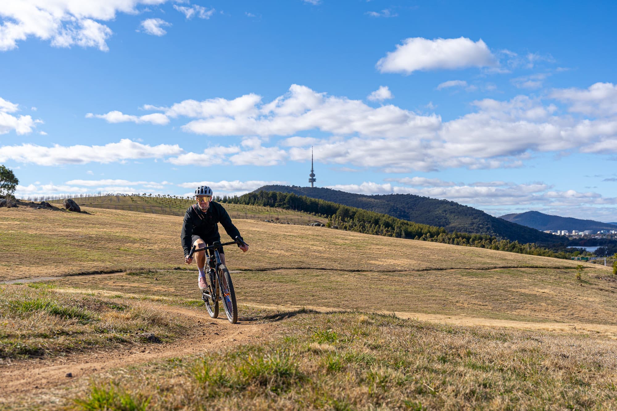 Smooth gravel trails.