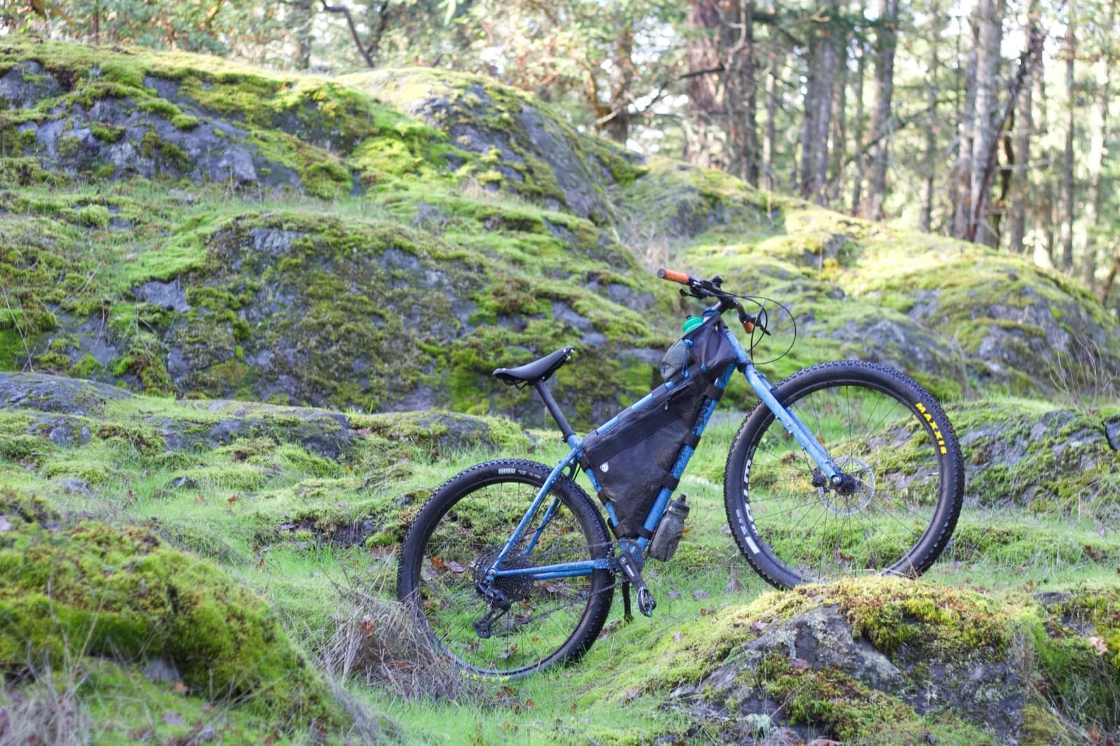 Surly Krampus With Maxxis Ikons  on Rock