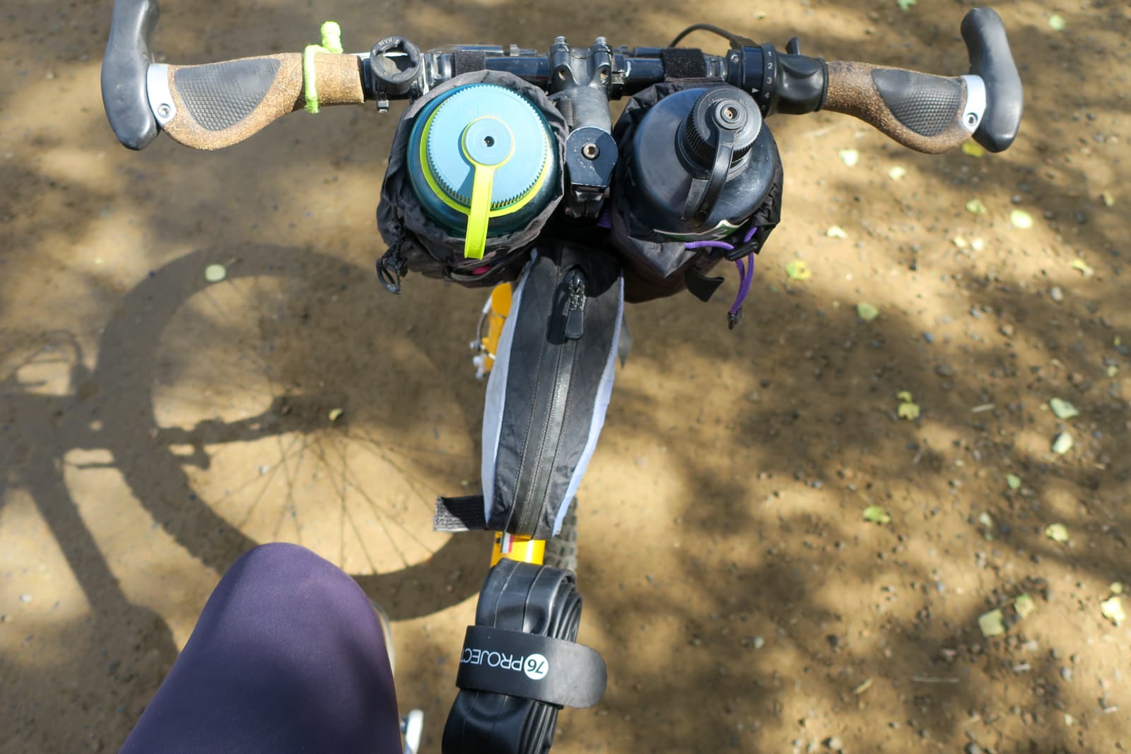 from the cockpit