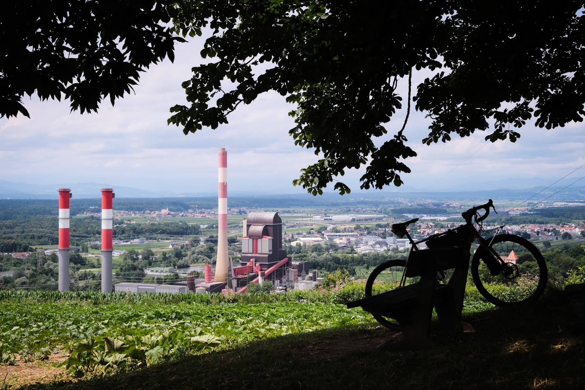 A power plant in Graz, Austria.