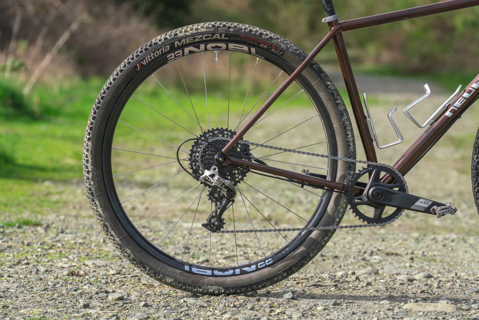 NOBL TR33 rear wheel.