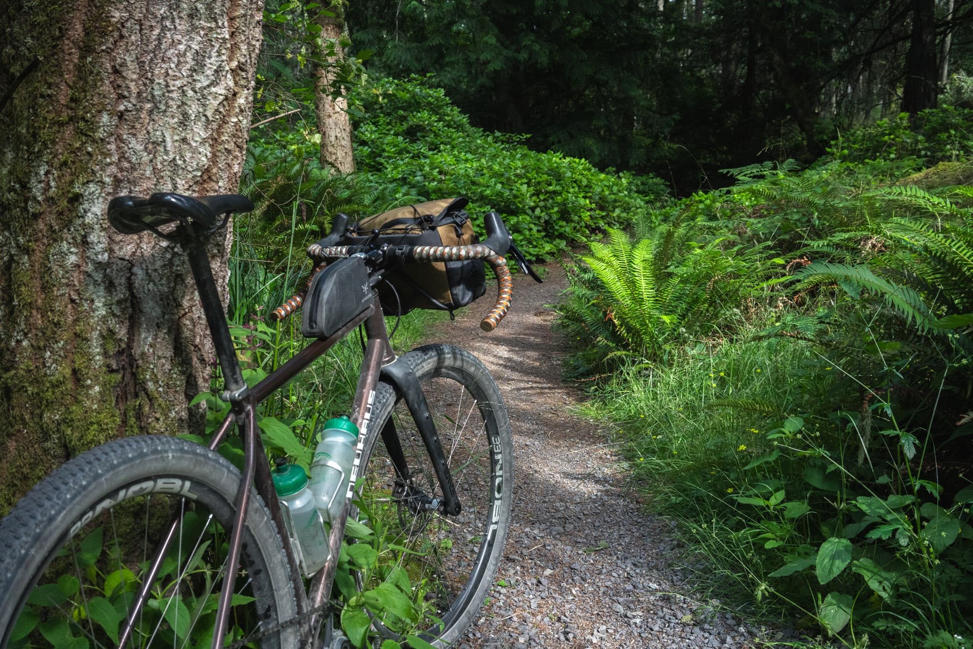 In the gravel with the NOBL TR33.