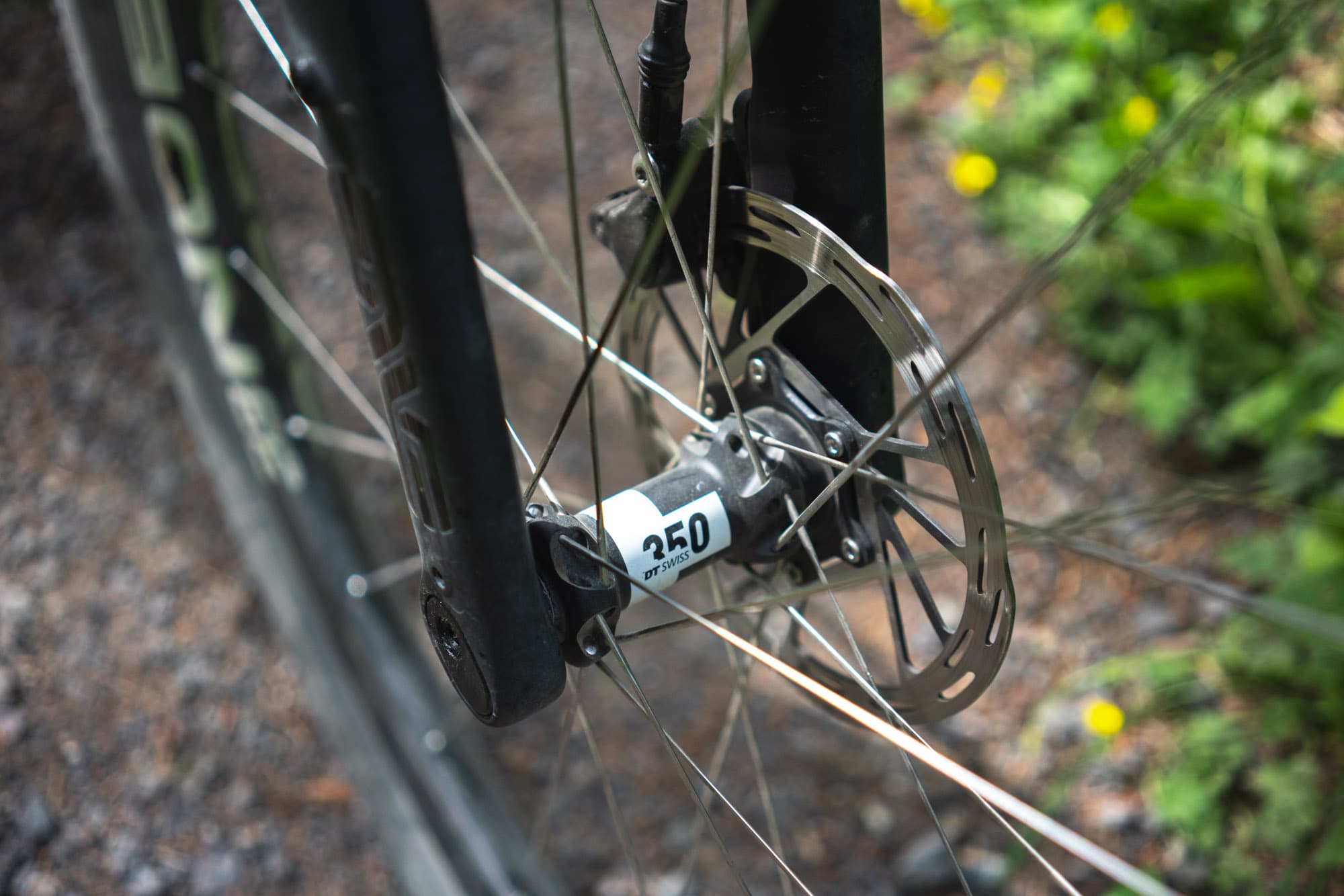 The front hub.