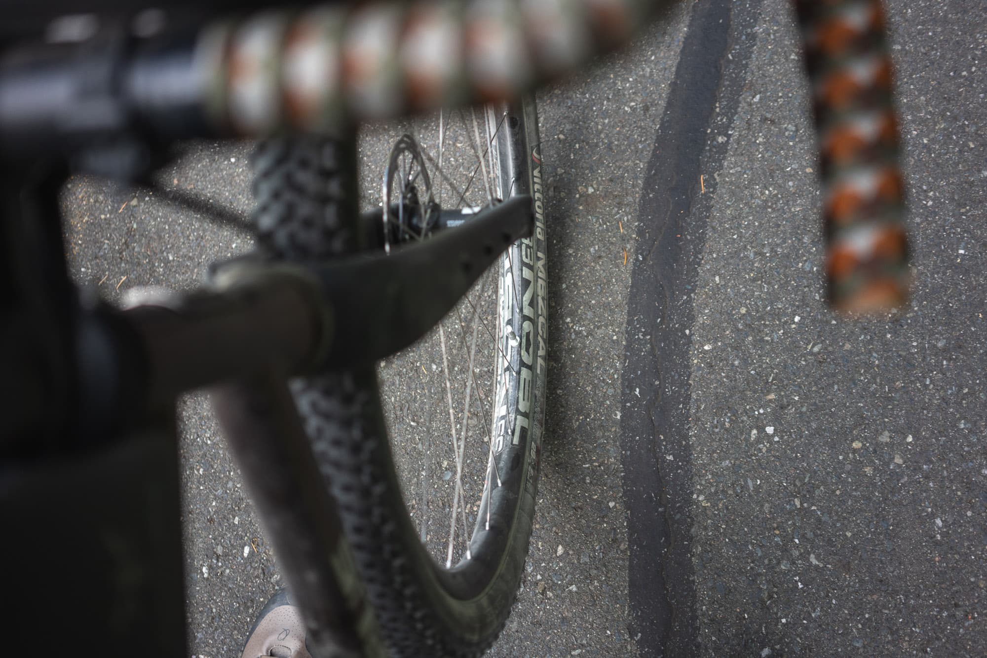 NOBL TR33 on pavement.