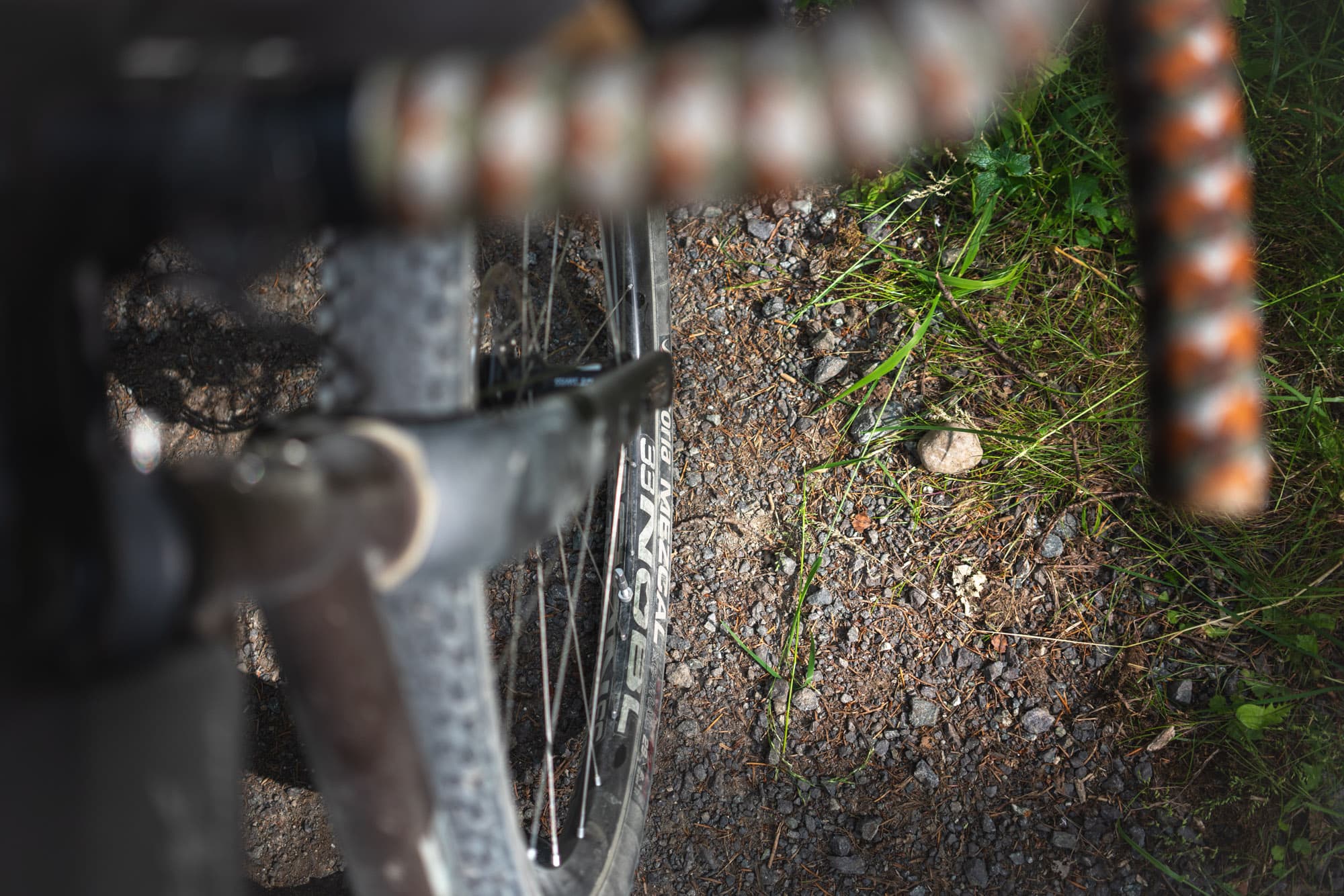 NOBL TR33 on gravel.