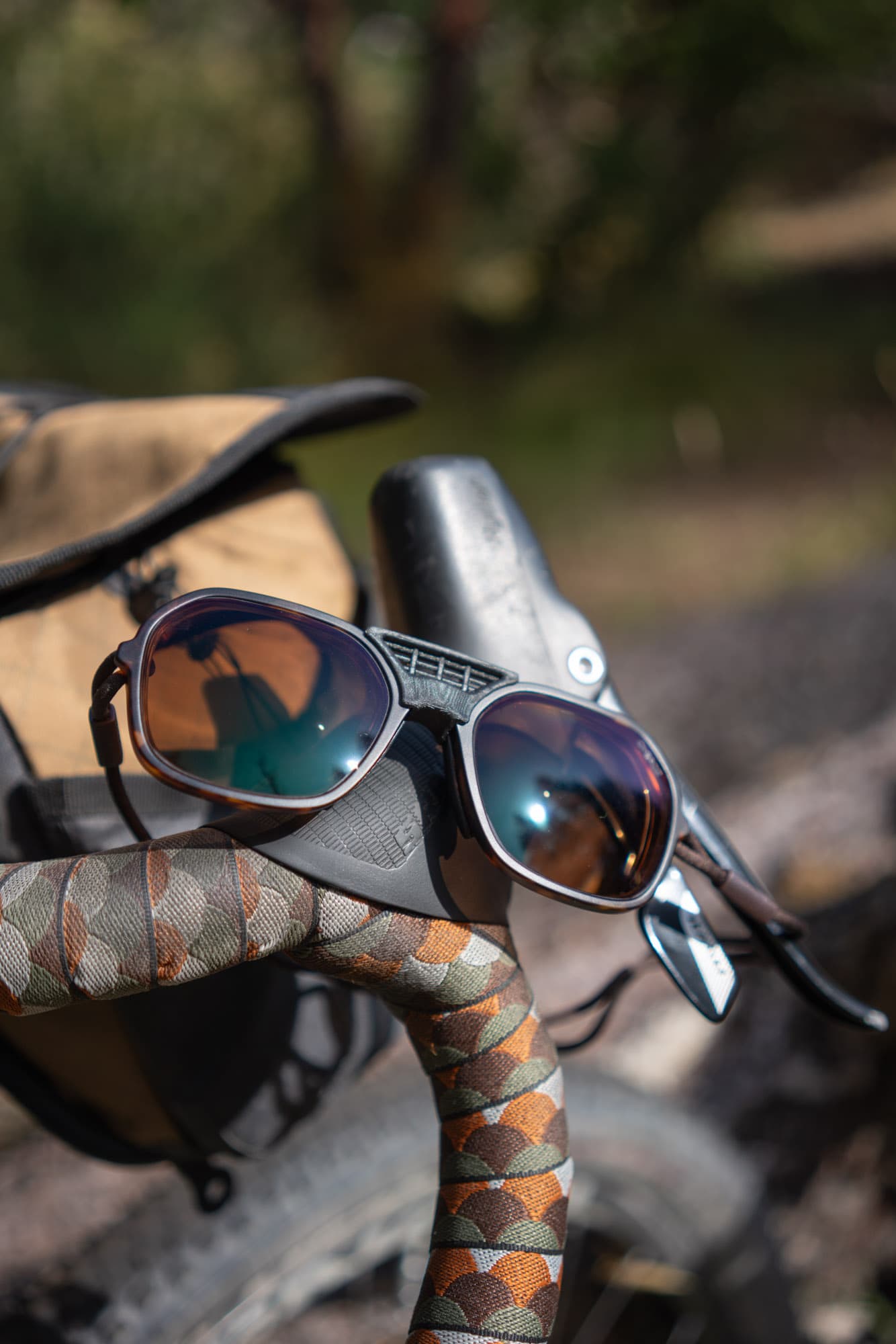 Ombraz Cammina on my handlebars.