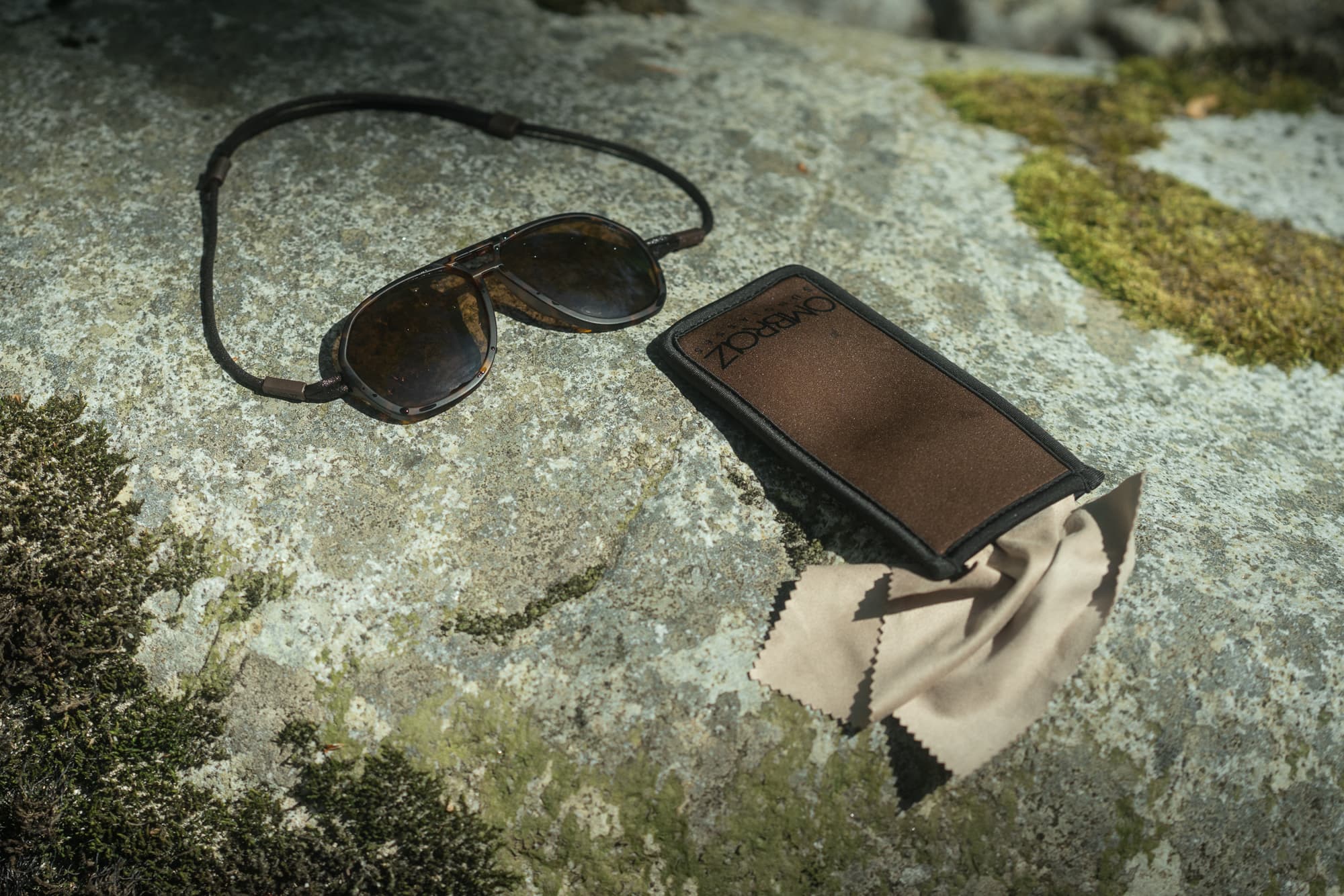 ombraz glasses with case